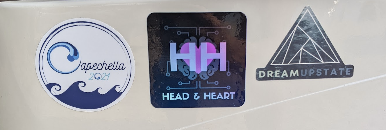 various stickers