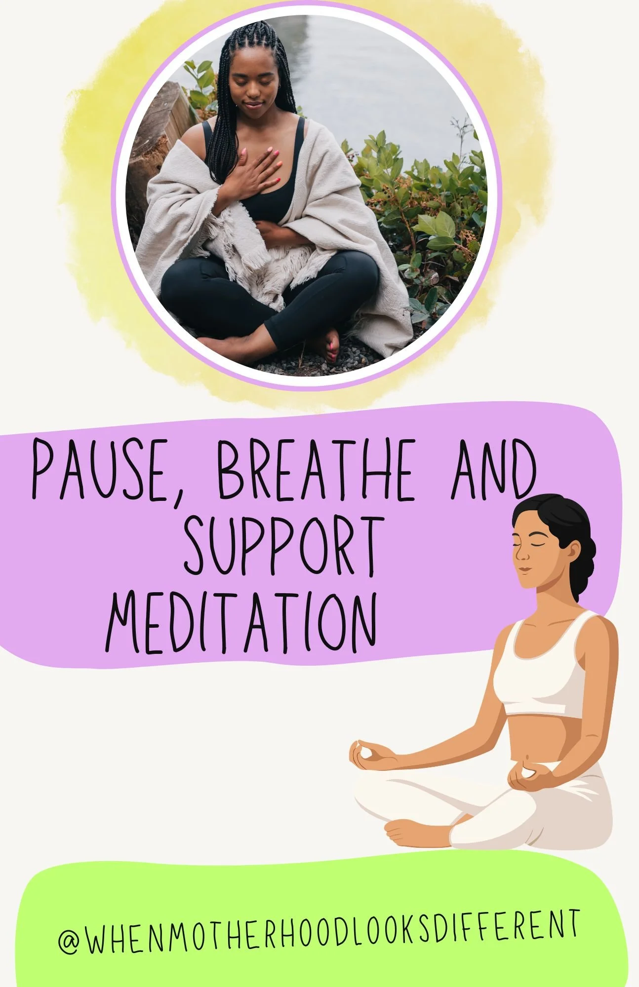 Pause, Breathe & Support Meditation