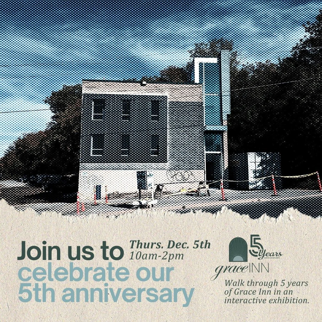 Grace Inn Shelter is celebrating 5 years! Join us to commemorate the journey 5 years but most of all, the lives impacted.💙 

🌟 An &quot;Exhibition&quot; showcasing our journey 
🌟 Hear inspiring stories, and meet the amazing staff who make it all h