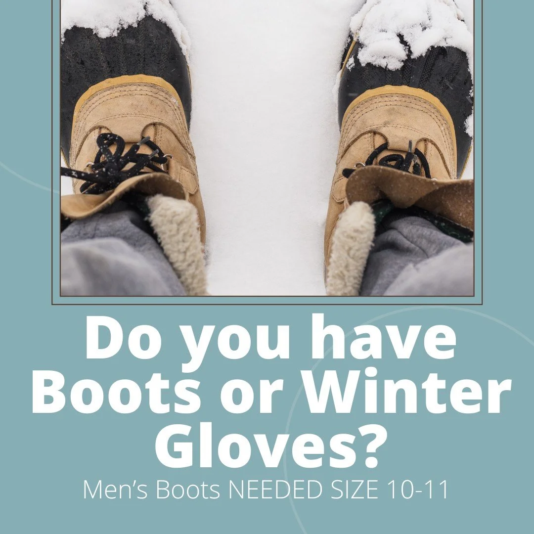 We need your help! Can you provide Grace Inn guests with WARMTH this season? Guests who stay with us are in need of Winter Boots - men's size 10-11 and WINTER Gloves. Please drop off at Grace Inn 315 Church St. Belleville within donation hours :) Tha