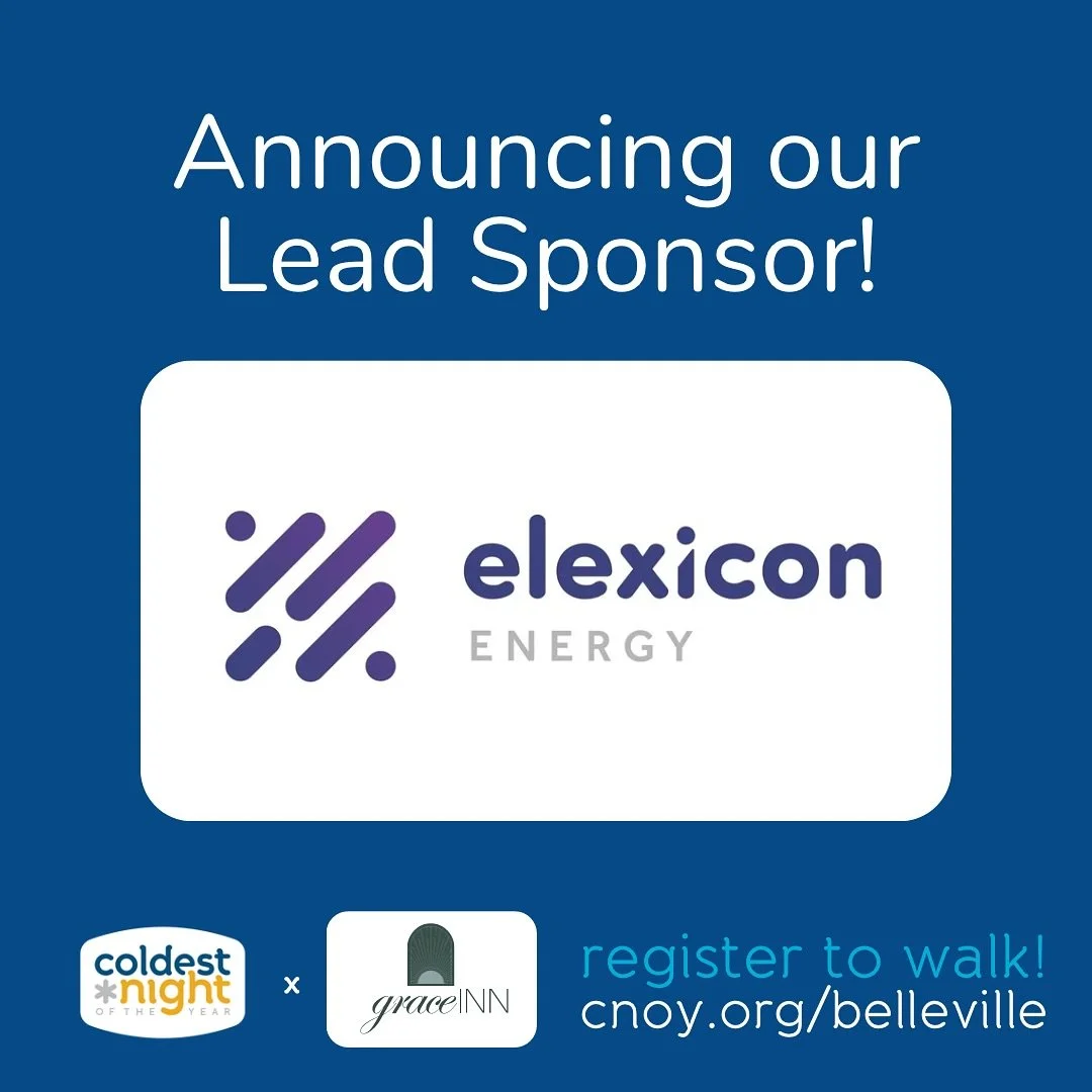 🌟 BIG ANNOUNCEMENT! 🌟
We&rsquo;re excited to share that Elexicon Energy is the Lead Sponsor of this year&rsquo;s Coldest Night of the Year in Belleville with a generous $5,000 contribution!

Their leadership gift helps set the tone as we work towar