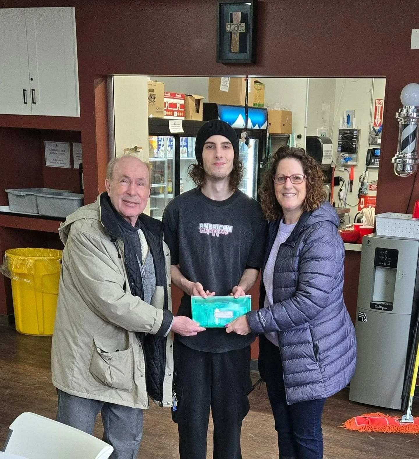 Thank you Progressive Euchre Quinte for your donation of $924.00 to Grace Inn Shelter!