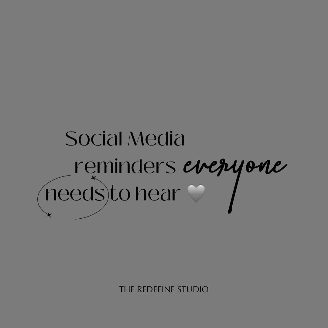 Let me be transparent here&hellip;.

Social media can really drain me. From my attempts of trying to become a social media influencer {IYKYK, lol} and now a social media marketing manager! I found myself caught in a cycle of comparison. At times, I&r