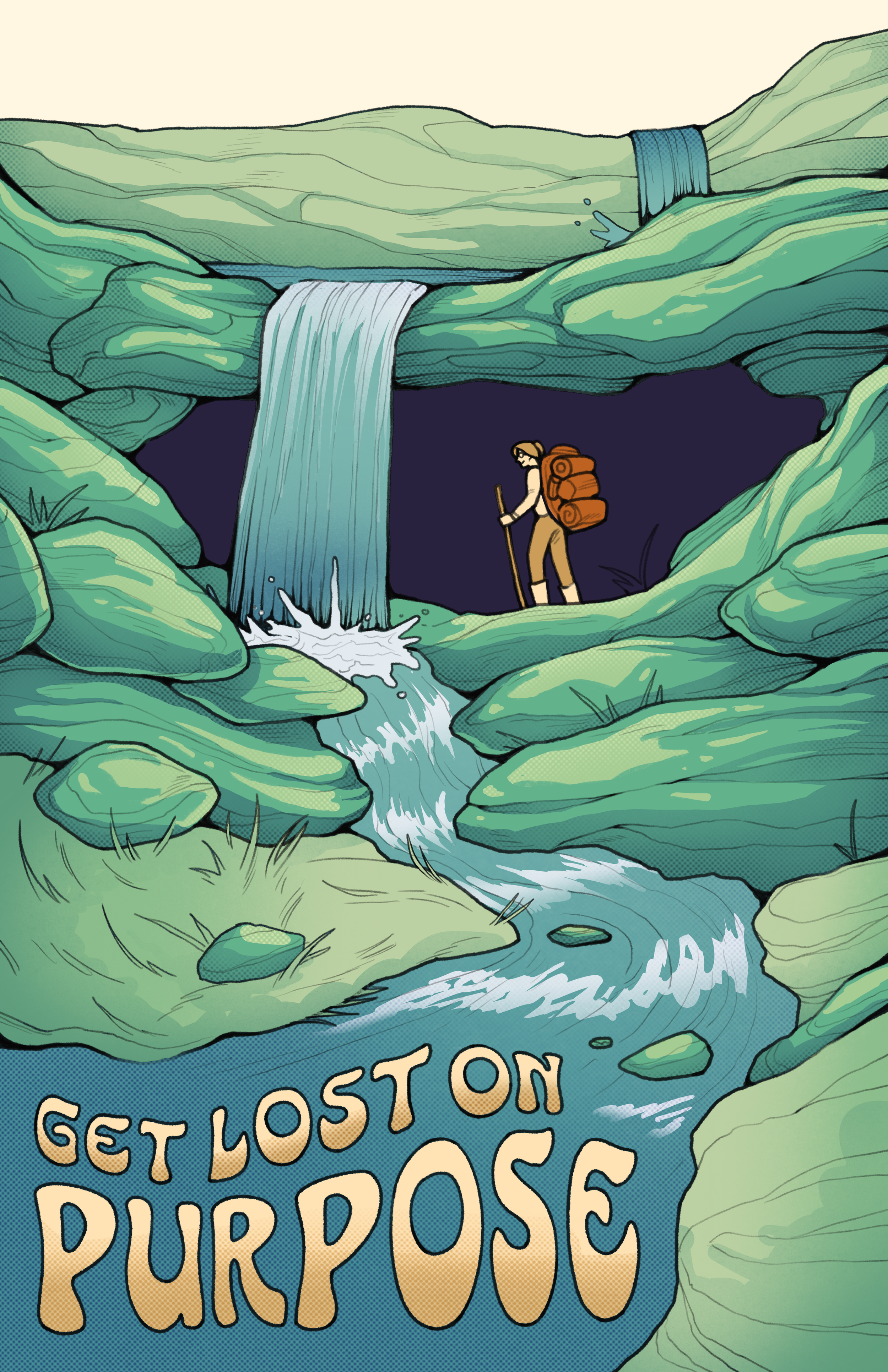 2025, Mammoth Cave
Travel poster for Mammoth Cave, KY.