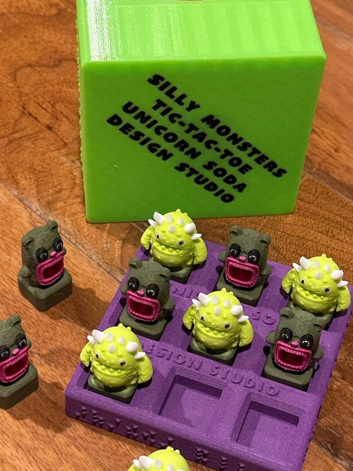 Close up  the game board,