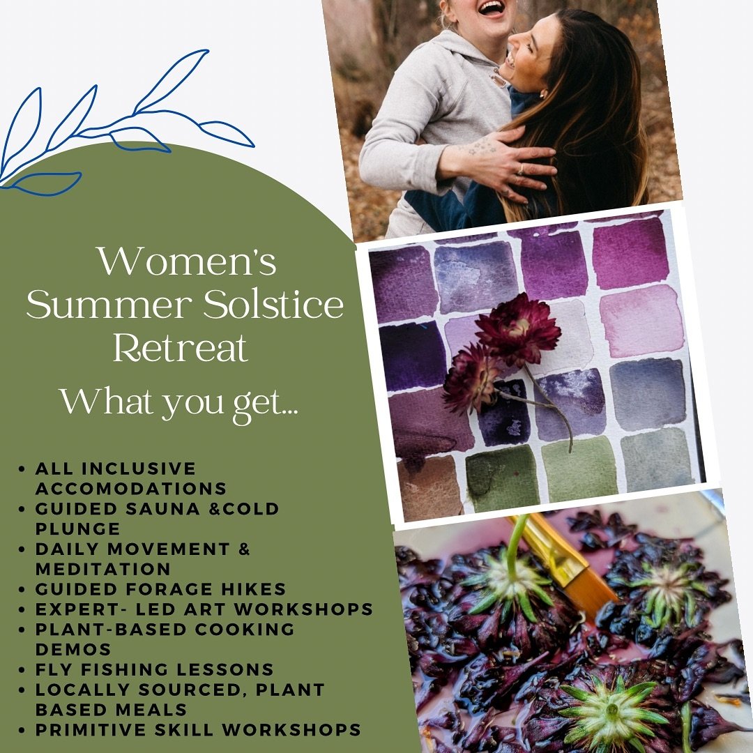 Whisk Away on a rejuvenating all-inclusive women&rsquo;s wellness weekend in the stunning foothills of Western Maine. Immerse yourself in the primitive practices of foraging, block-printing, meditation and painting with natural dyes. Nourish yourself