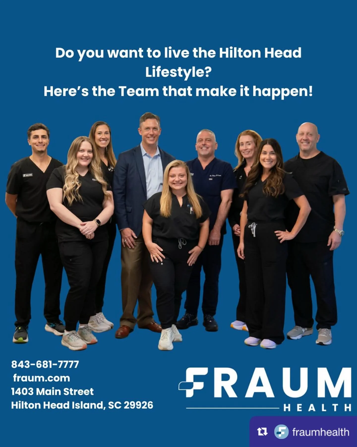 from @fraumhealth:
🌟As we age, we begin feeling pain in places we never have before. If you agree with this statement, our team of dedicated professionals is here for you!
☎️Call today for a consultation to see how we can improve your life! #FraumHe