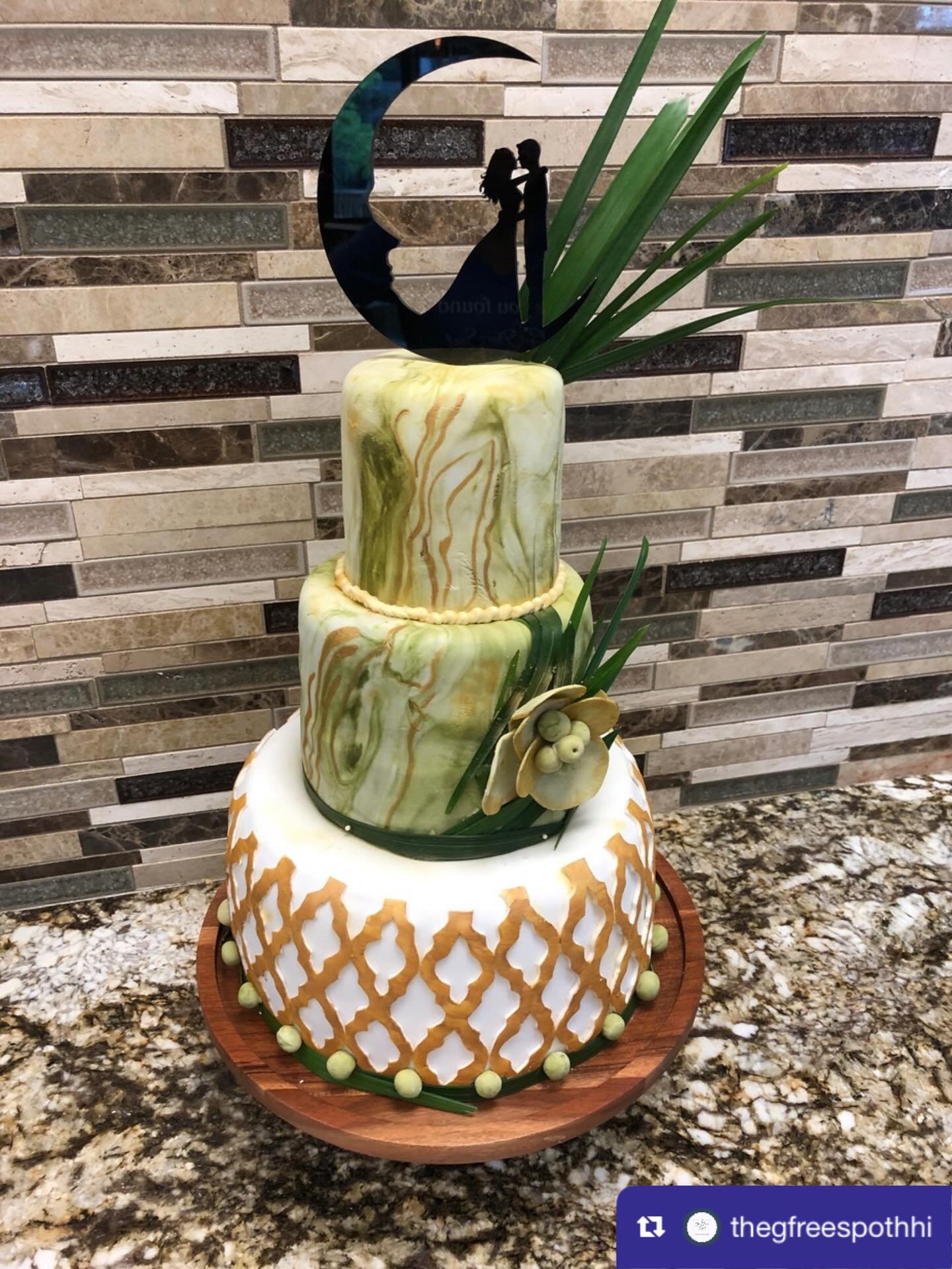 from @thegfreespothhi: Celebrate your special moments with our beautifully crafted custom cakes, perfect for any occasion. 🎂 #TheGFreeSpot #HiltonHeadEats #BakeryDelights #ArtisanDesserts