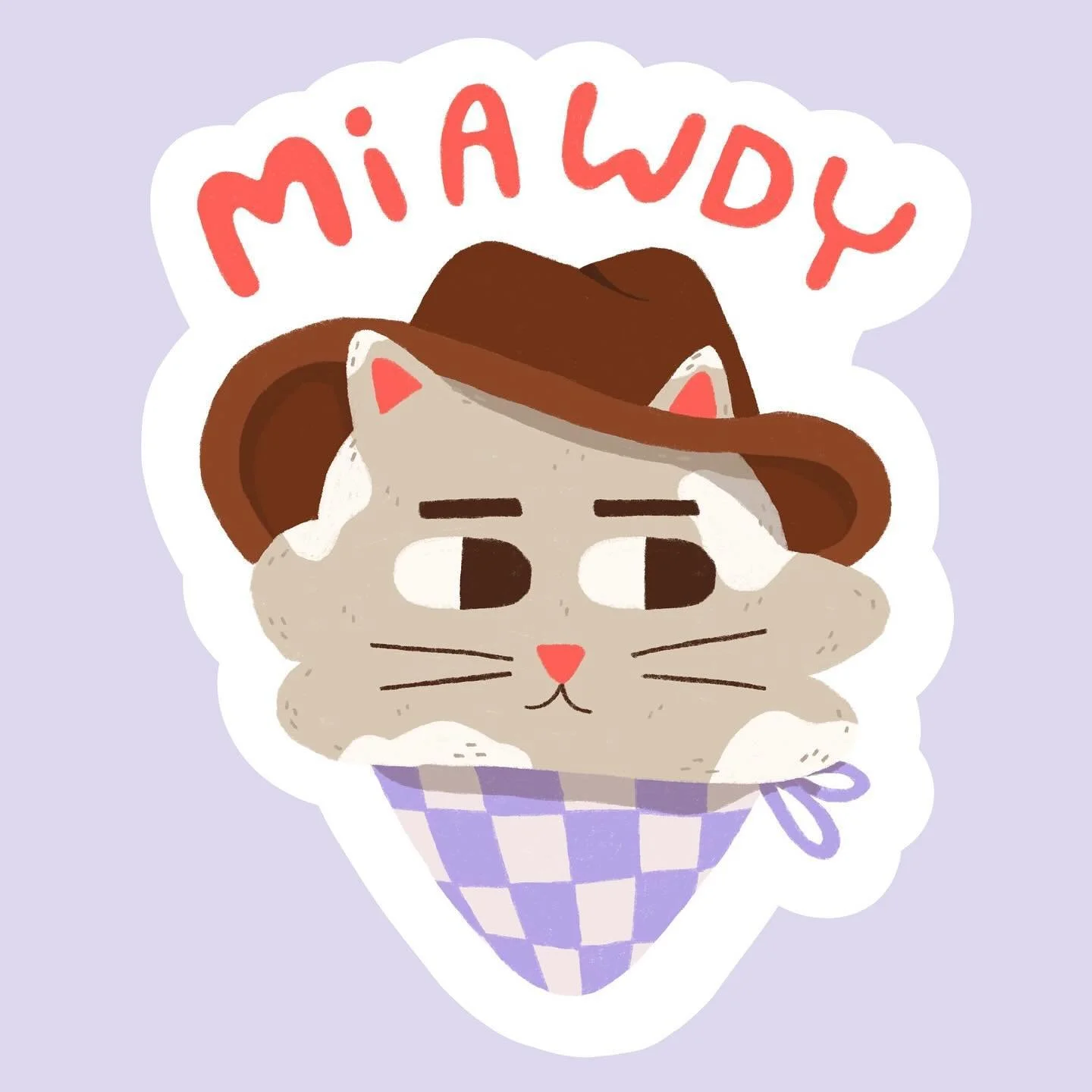 A new sticker design that soon will be find in my shop! I am doing a shop update soon with a lot of new designs such as stickers and prints. What do you think of this cute miawboy? 🐱🤠 

#sticker #stickershop #stickerdesign #illustration #illustrato