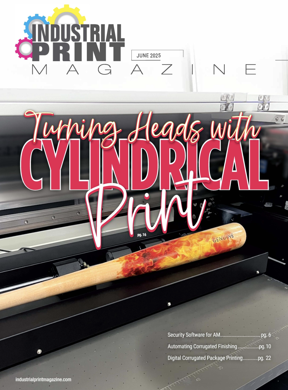 DPI Lab on the cover of Industrial Print Magazine