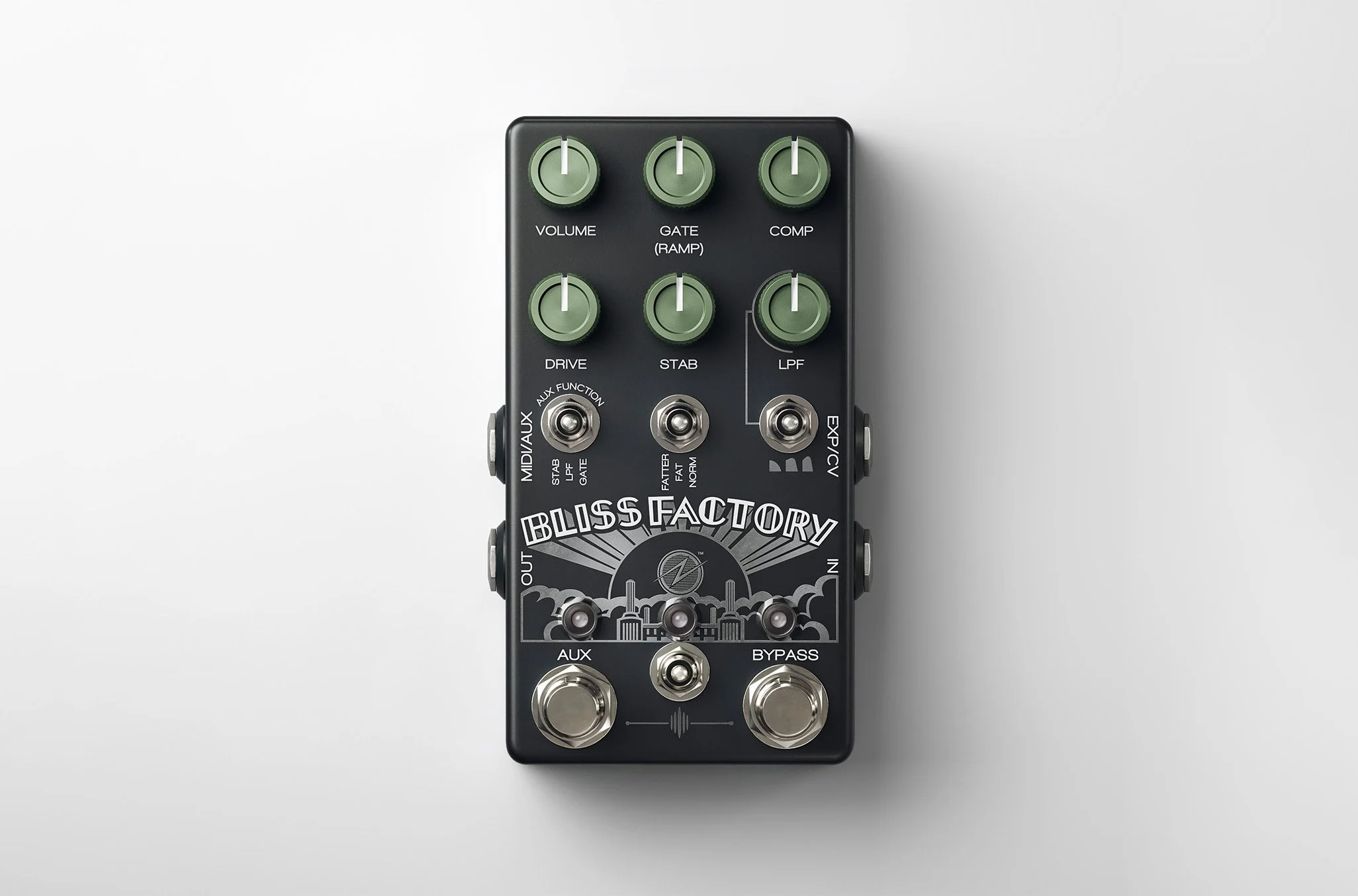 Chase Bliss Bliss Factory effect pedal.