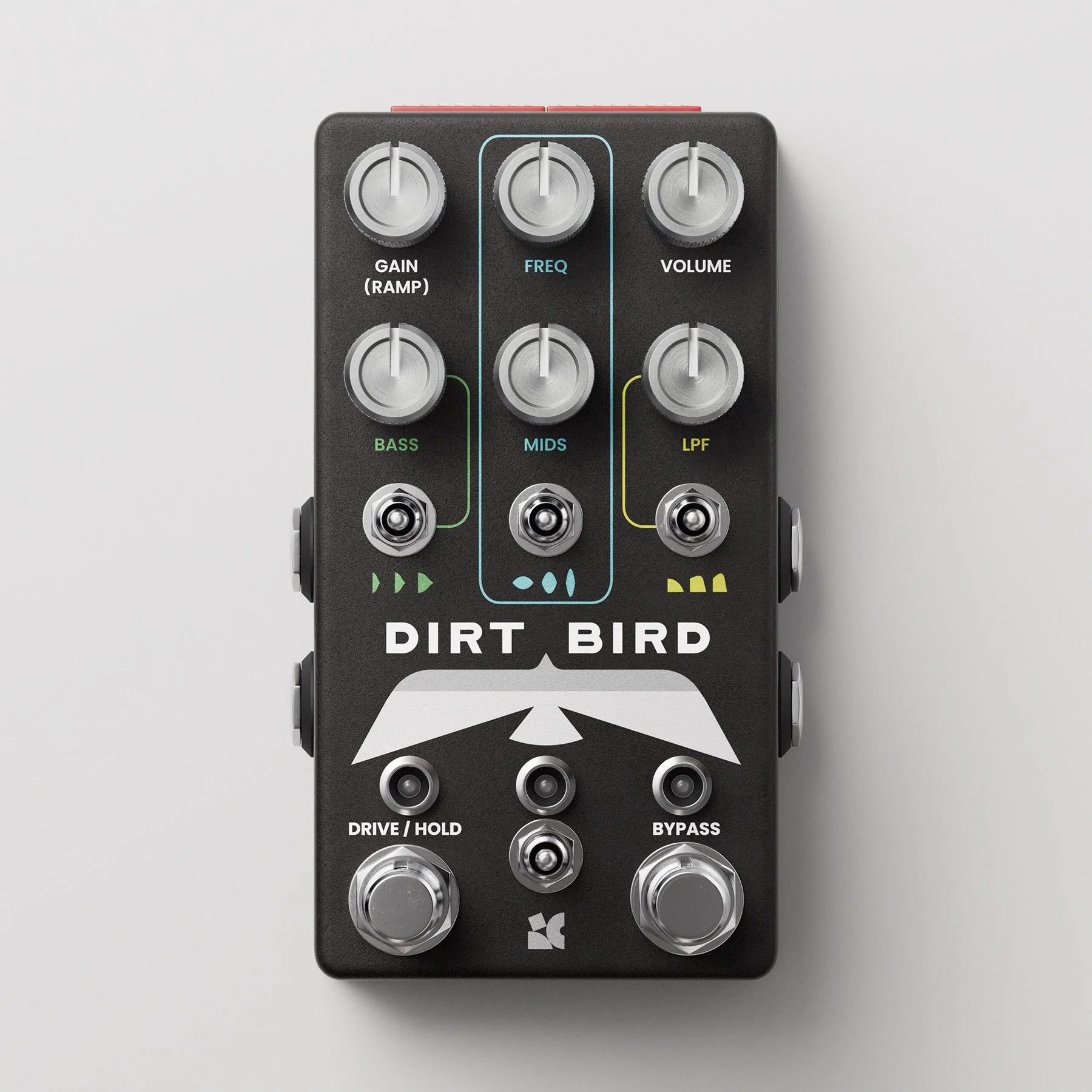 DIRT BIRD effects pedal by Chase Bliss.