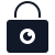 Padlock icon, symbol of file privacy