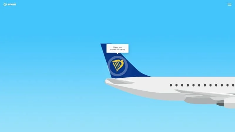 Transfert de fichiers très volumineux par Rayanair