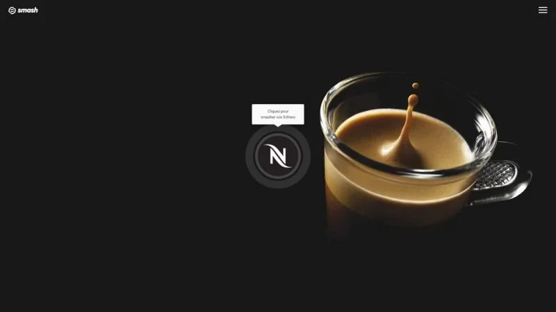 Envoi corsé de gros fichiers par Nespresso