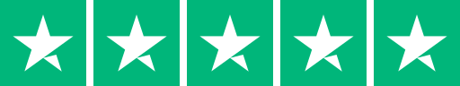 Étoiles Trustpilot, note 4,9 sur 5