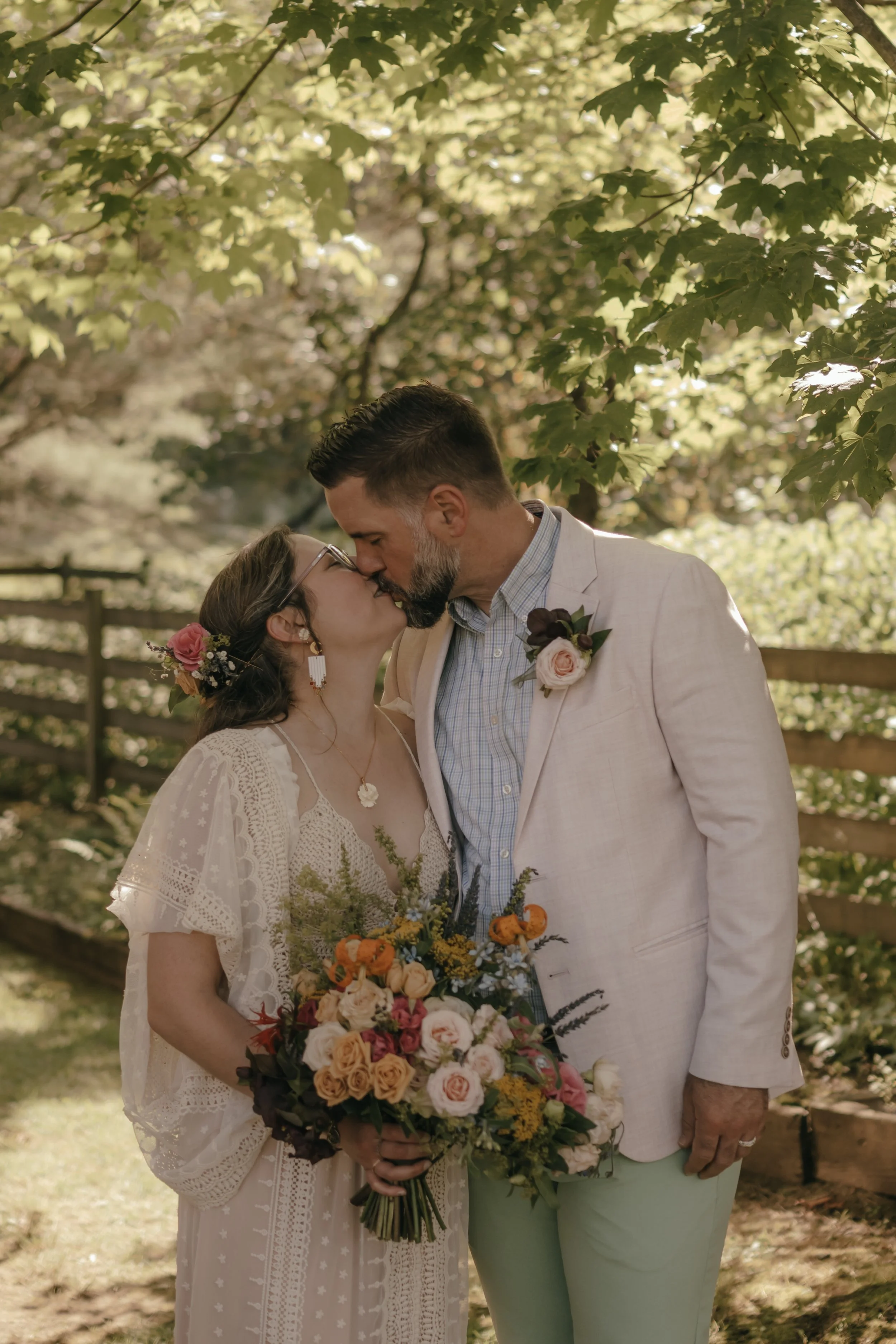 Elopement Bouquet & Boutonnière Package
