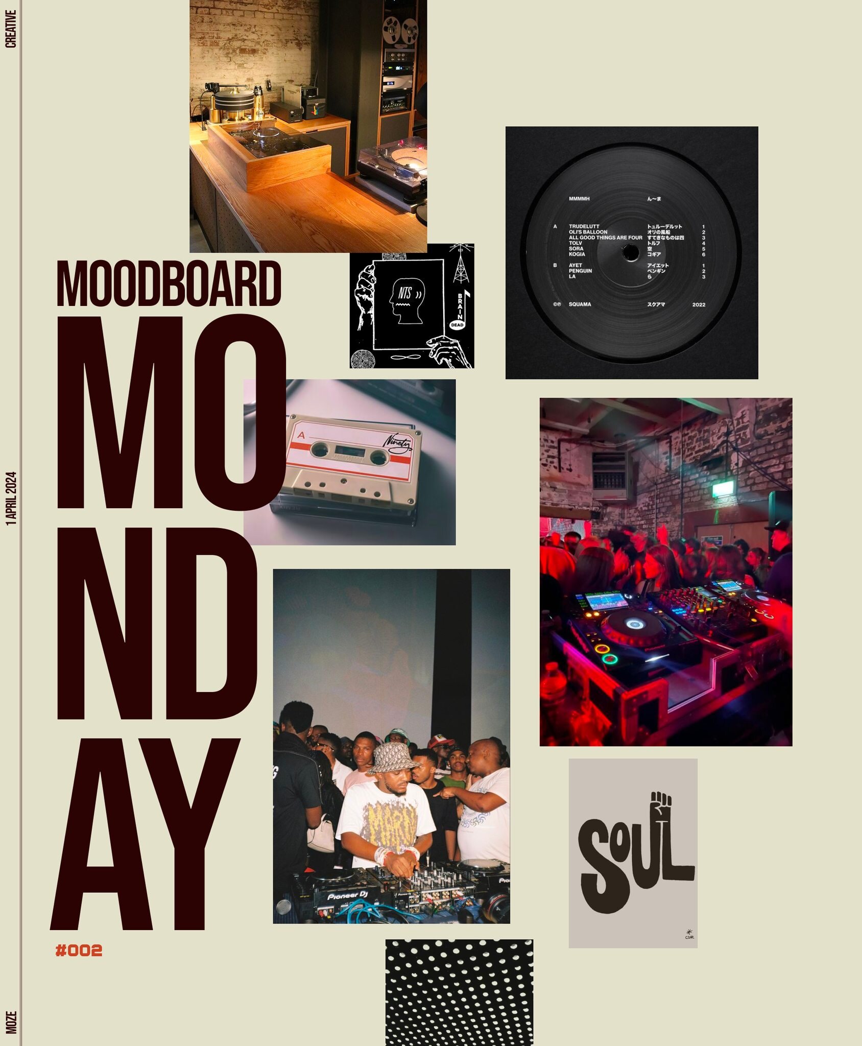 Can you guess what the inspiration was for this weeks moodboard?

Calling all late night music spots 👀👀

#MozeMoodboard #moodboardmonday #webdesigner #webdesigneruk #squarespaceuk #moodboarddesign #moodboard