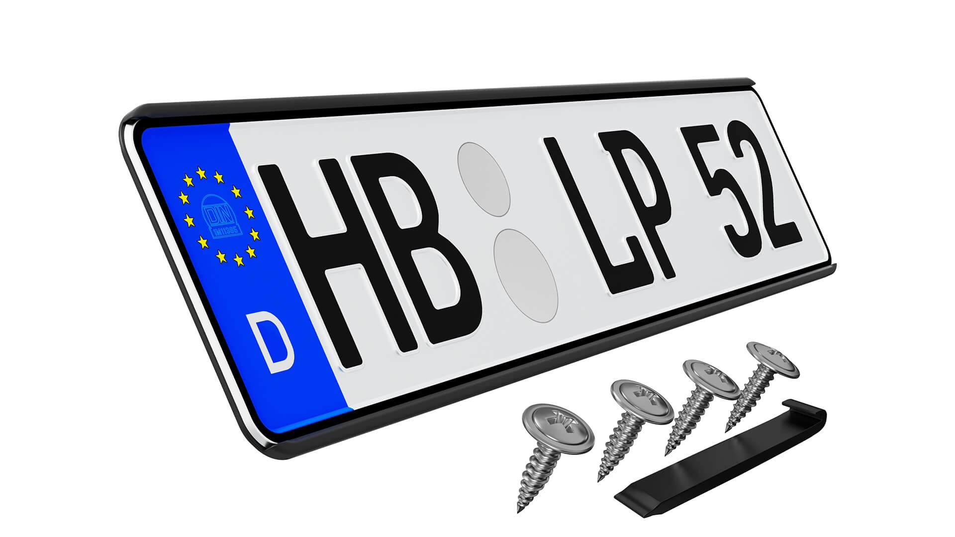 LP 24, LICENSE PLATE