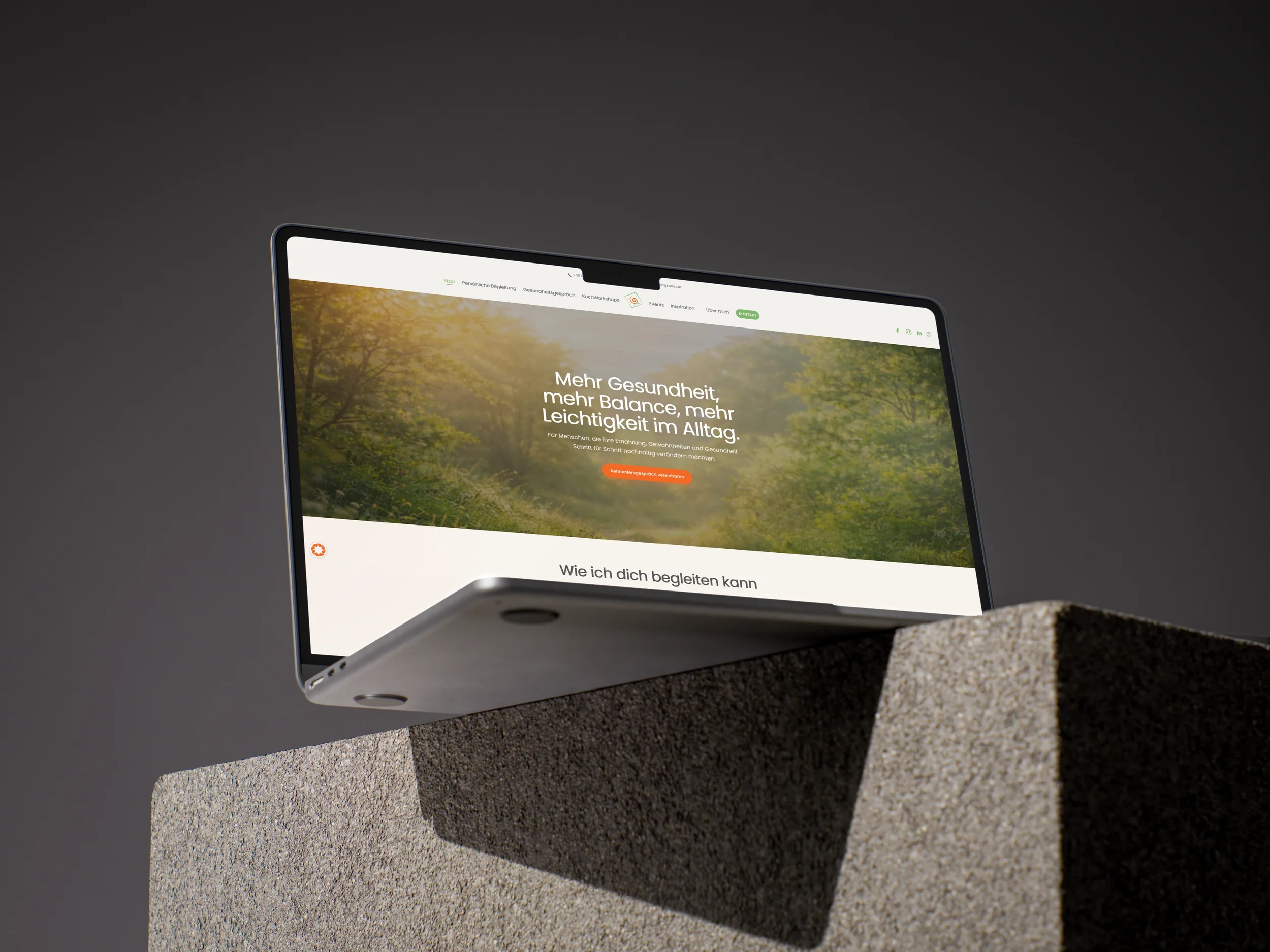 Gesundheits Coaching Website