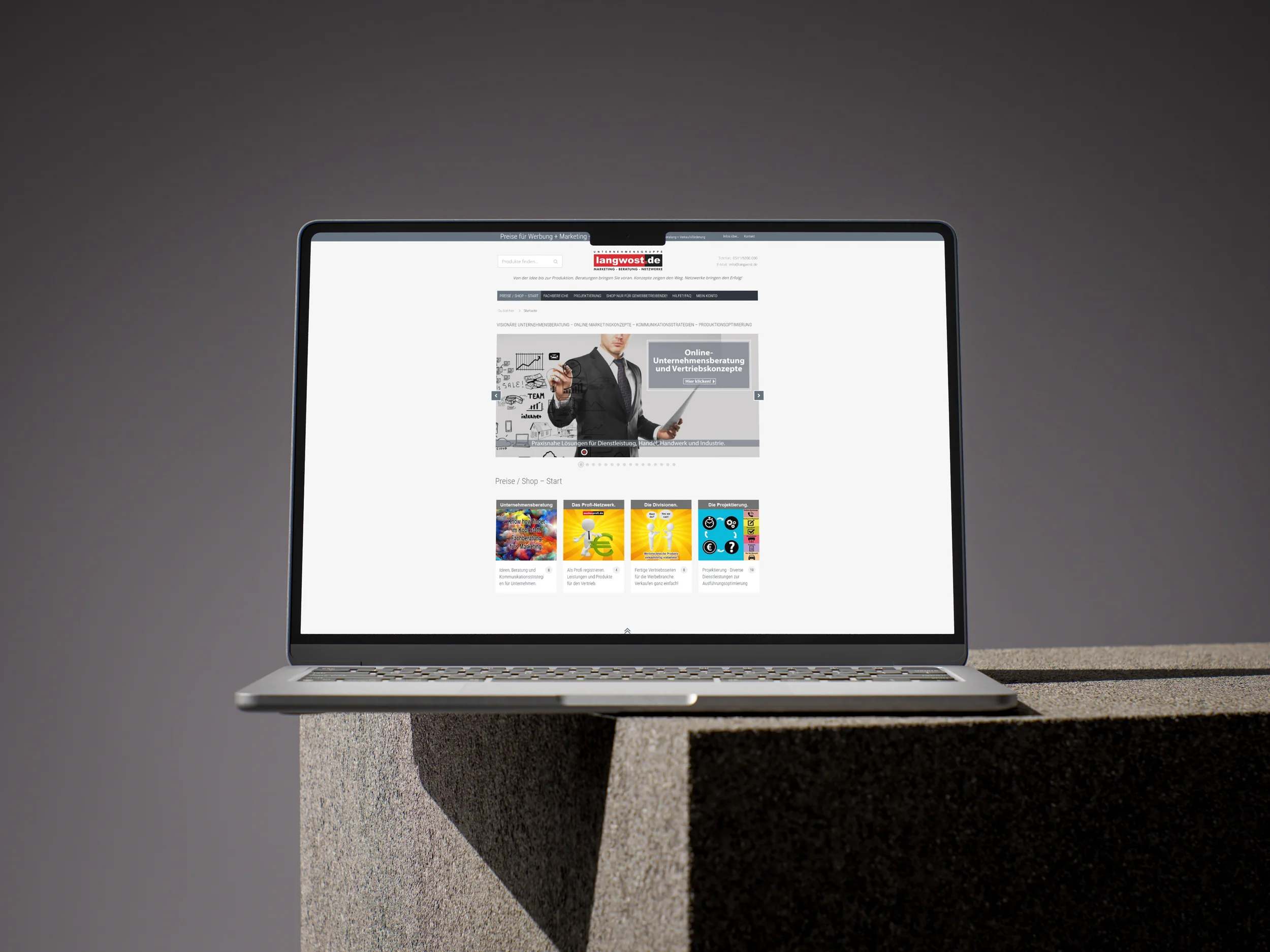 Langwost Website