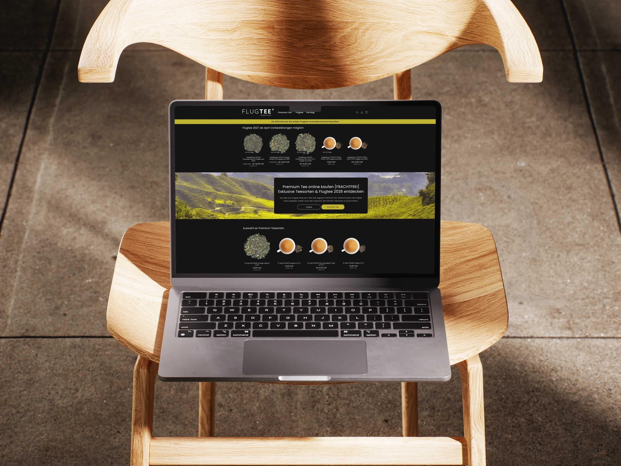 Flugtee Website