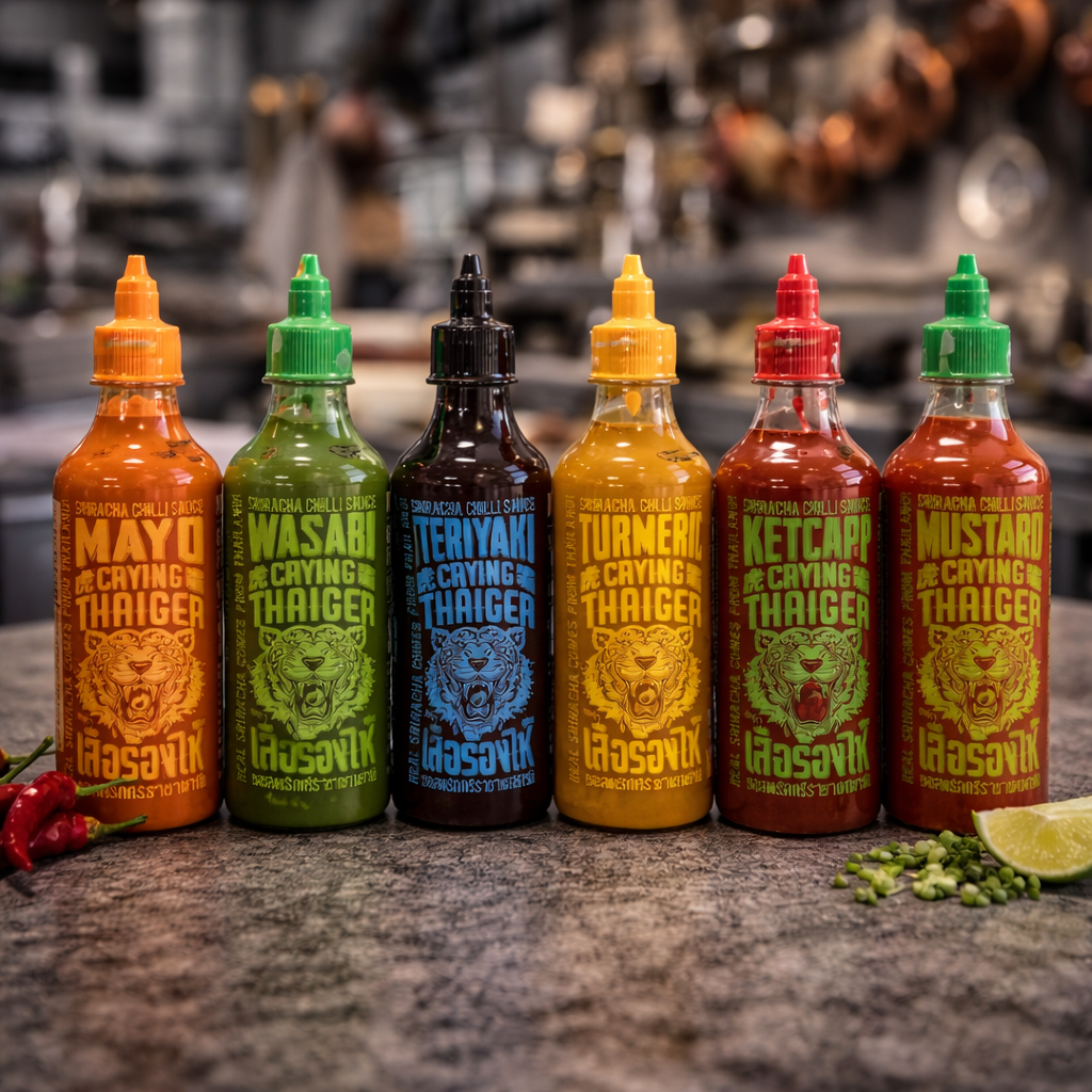 Crying Thaiger sauces