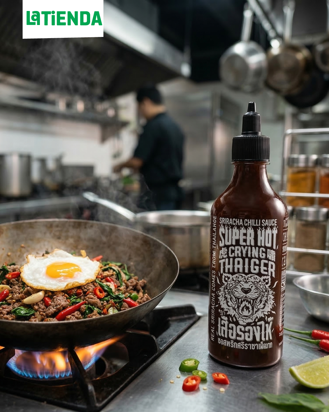 Crying Thaiger Sriracha Super Hot Chilli Sauce