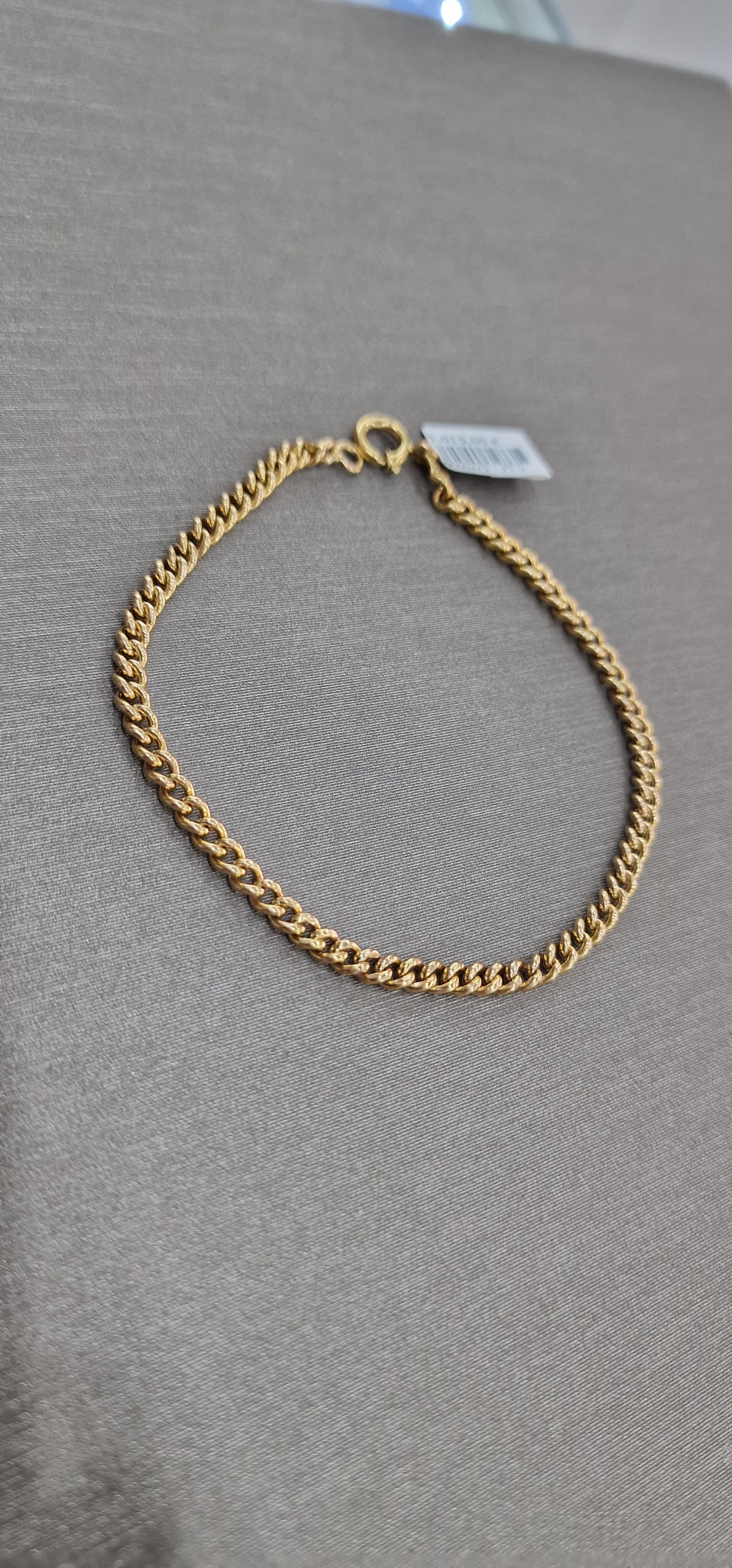 Pulseira de Ouro Barbela