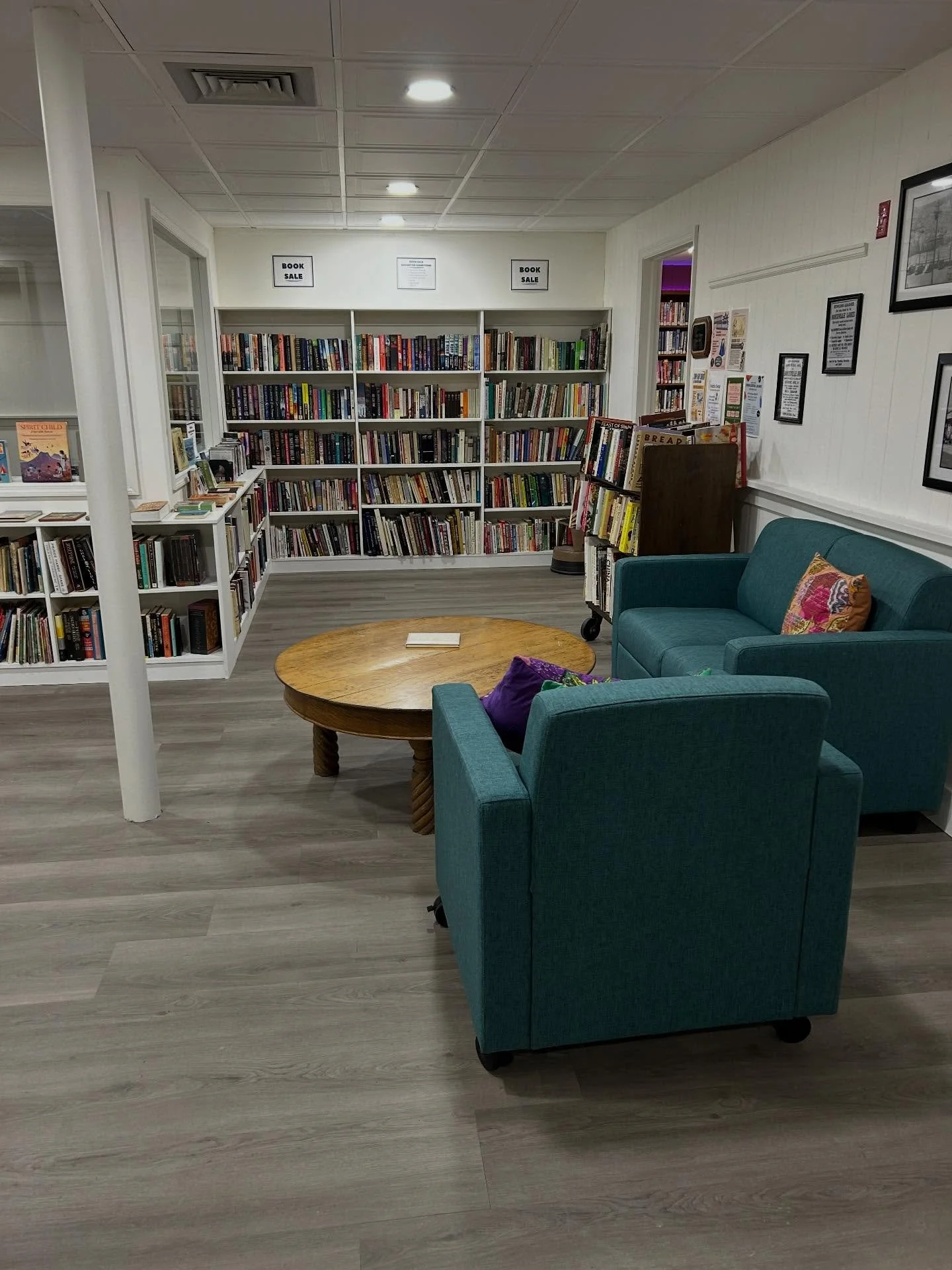 Book sale renovation