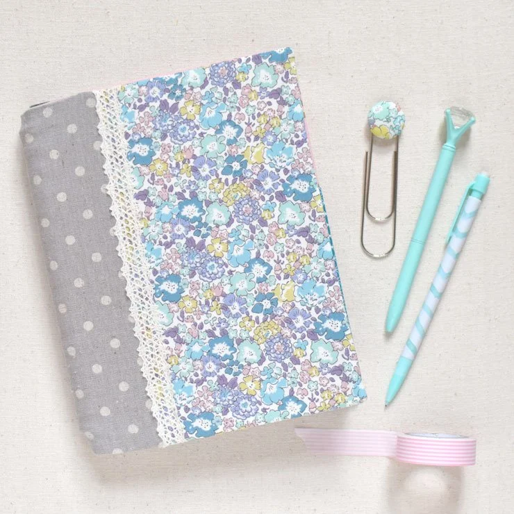 Sew on and Sew Forth with Chrissy at the Olive Free Library - Journal Cover