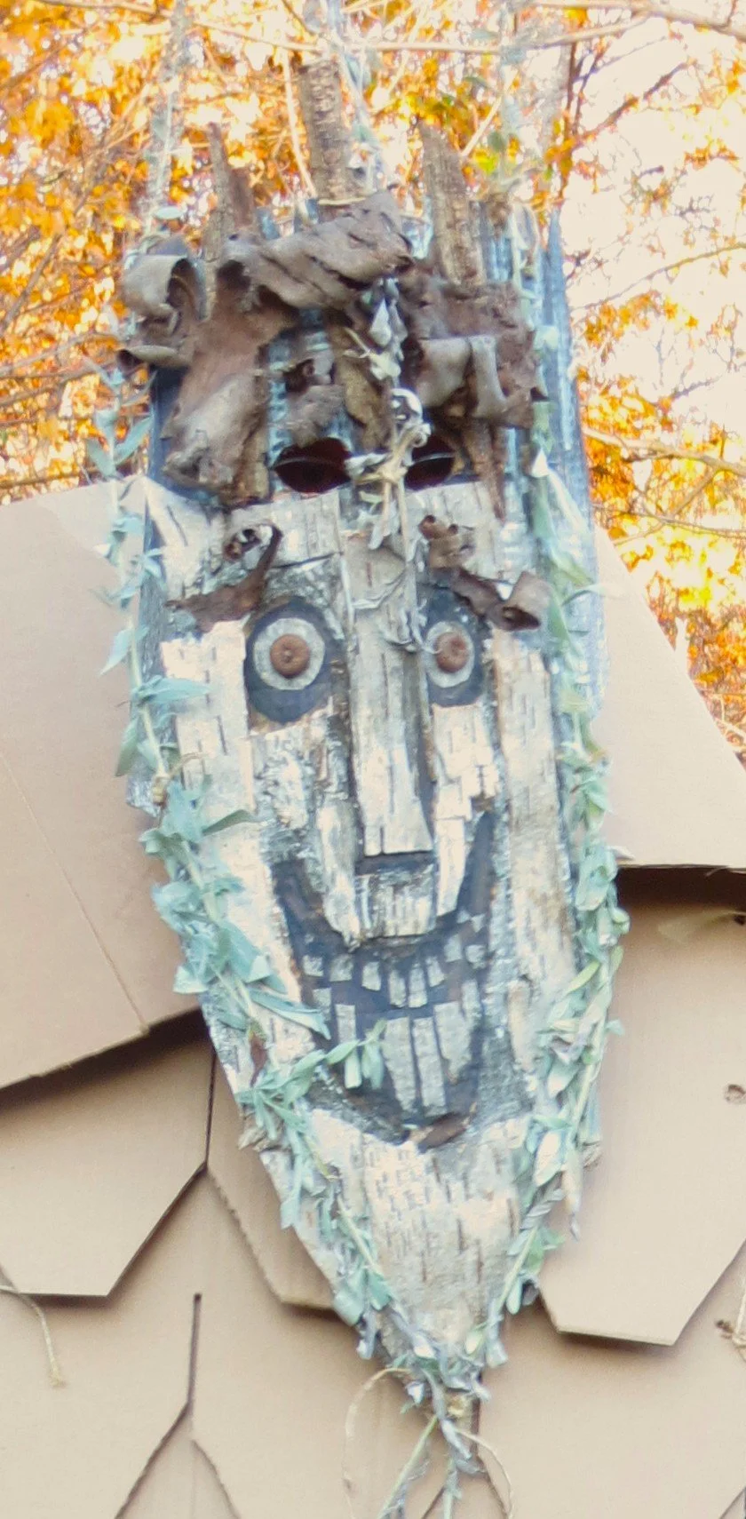 The Art of the Mask Workshop at the Olive Free Library