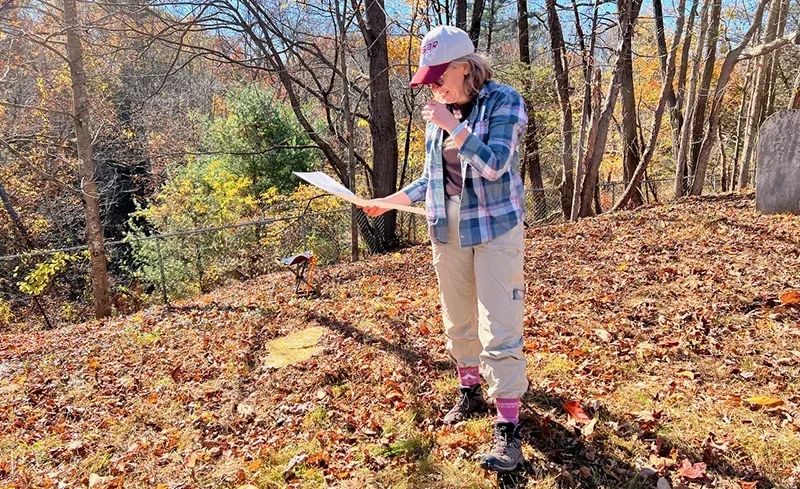 Exploring Olive's Historic Cemeteries with Dr. April Beisaw