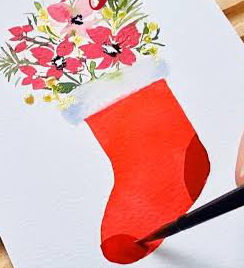 Make your own holiday cards At the Olive Free Library