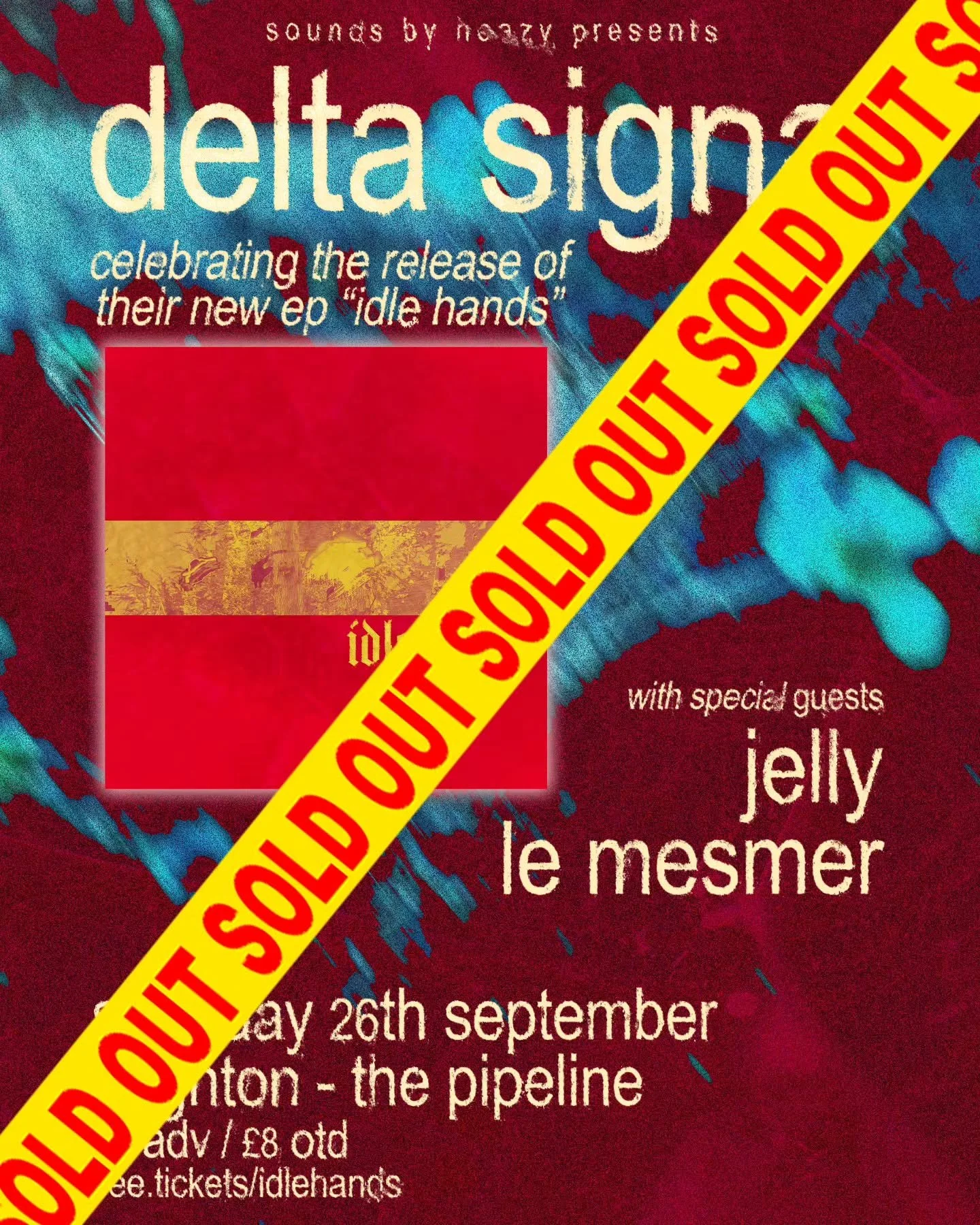 SOLD OUT! 😱 

Madness!

🙏🏻 You guys sold out our launch party, let's fucking go!

Our new EP, Idle Hands, is out tomorrow - so you've got a few days to learn all the words and sing along with us on Saturday night!

See you then! xox