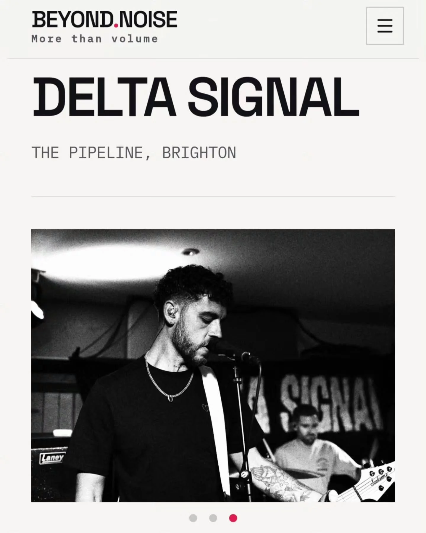 What an absolutely delightful write up of our EP launch show last week at @thepipelinebrighton from @beythenoise 🫶🏻

Go read the full review at beyondthenoise.live

Thanks again too @le.mesmer &amp; @jellyofficialuk

We're already cooking the next 