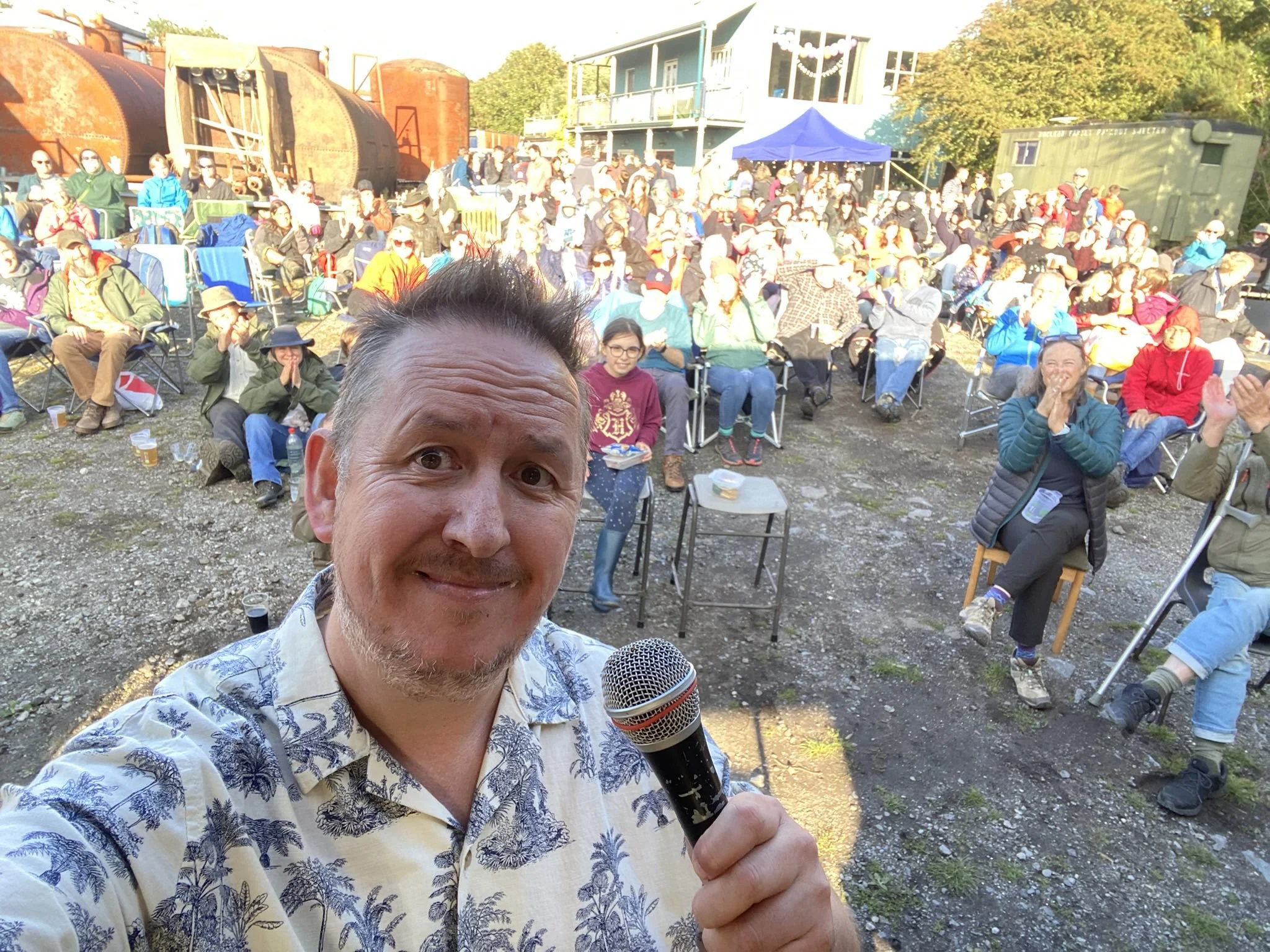 Storytelling with Stornoway at the gower 
