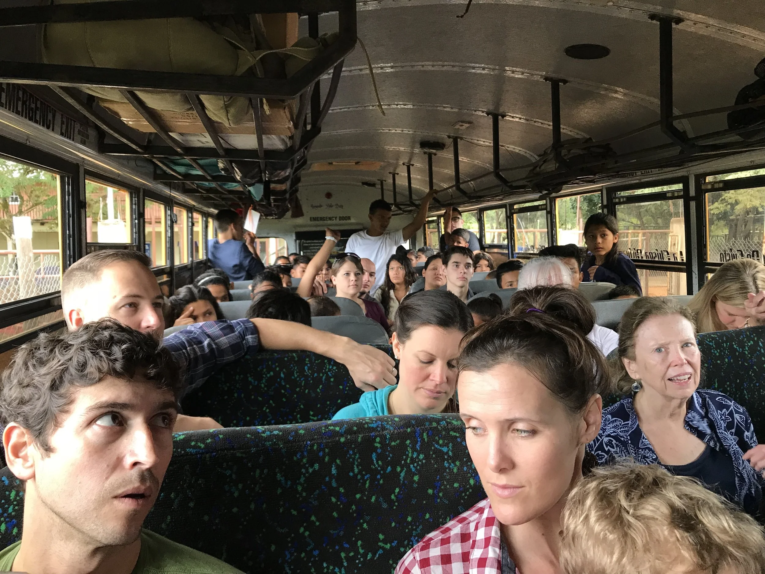 Taking the kids to a special event at Christmas time.