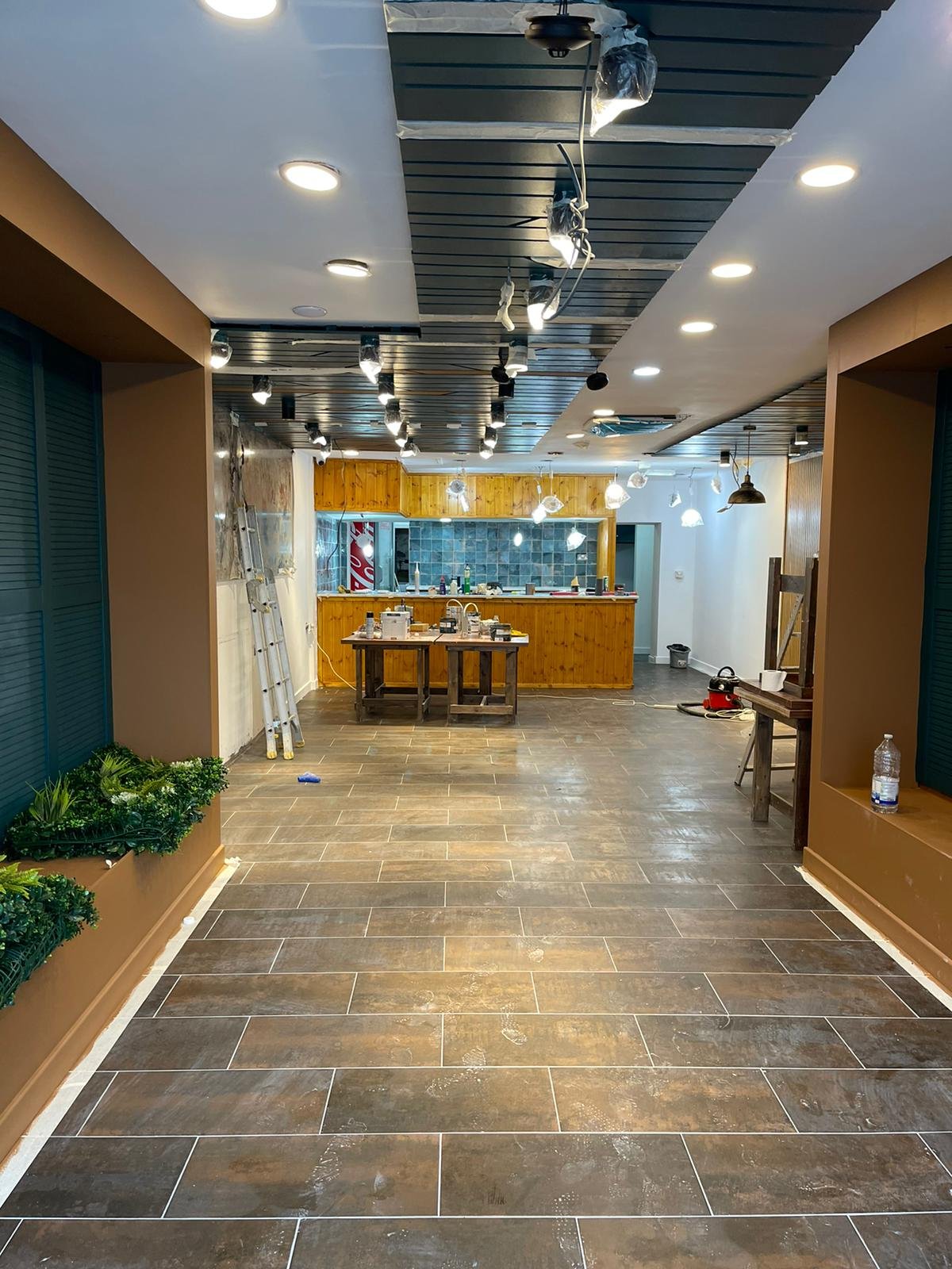completed interior