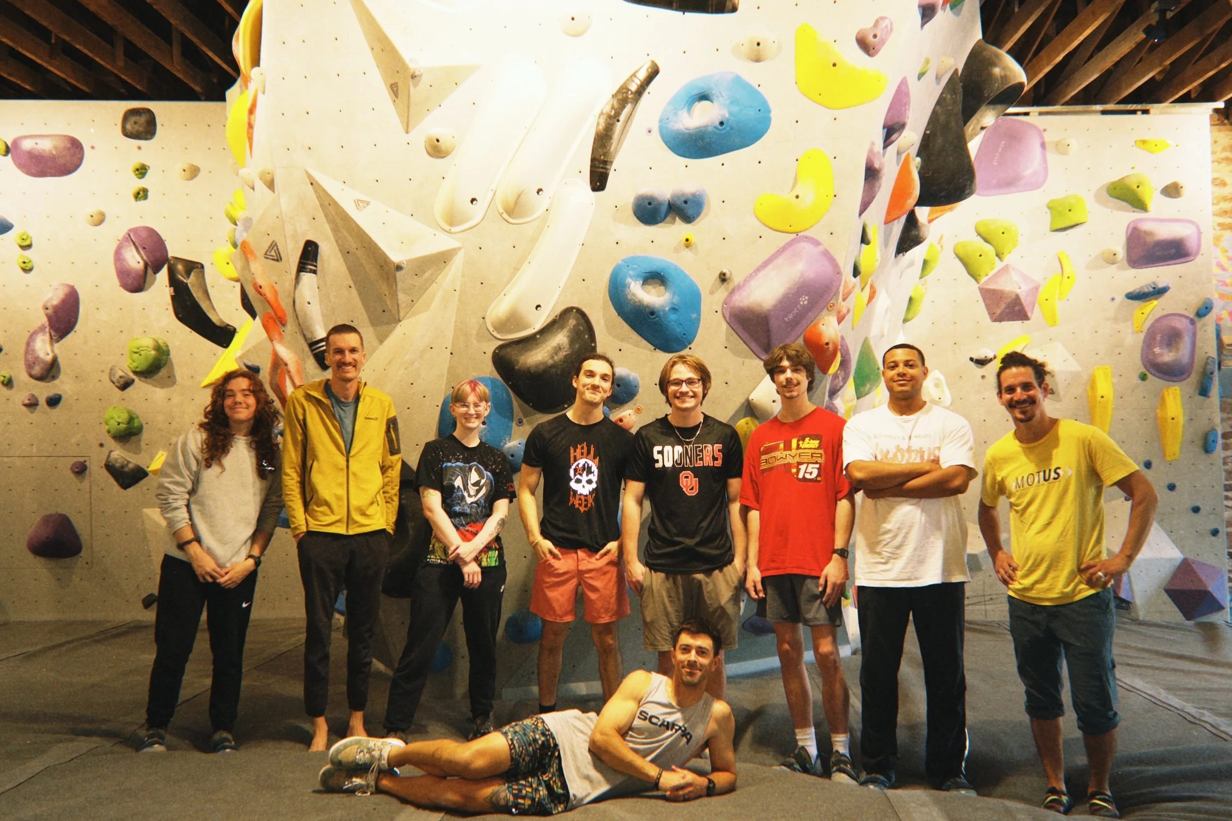 👏 MAAAAASSSSIVE SHOUTOUT 📢

Thank you, thank you, thank you, to @ucobronchos students who answered the call to become lifelong climbers.

🎓Sure, you got some college credits, but we know what really happened.

You&rsquo;ll never look at the side o