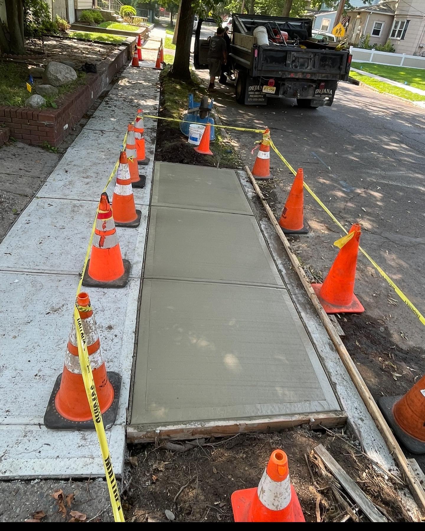Take a look at some of our recent sidewalk replacements! Have a sidewalk that&rsquo;s cracked or lifted? Give us a call for your free estimate today! 

#concrete #masonry #njrealestate #bergencountynj #passaiccountynj #paverpatio #landscaping #landsc