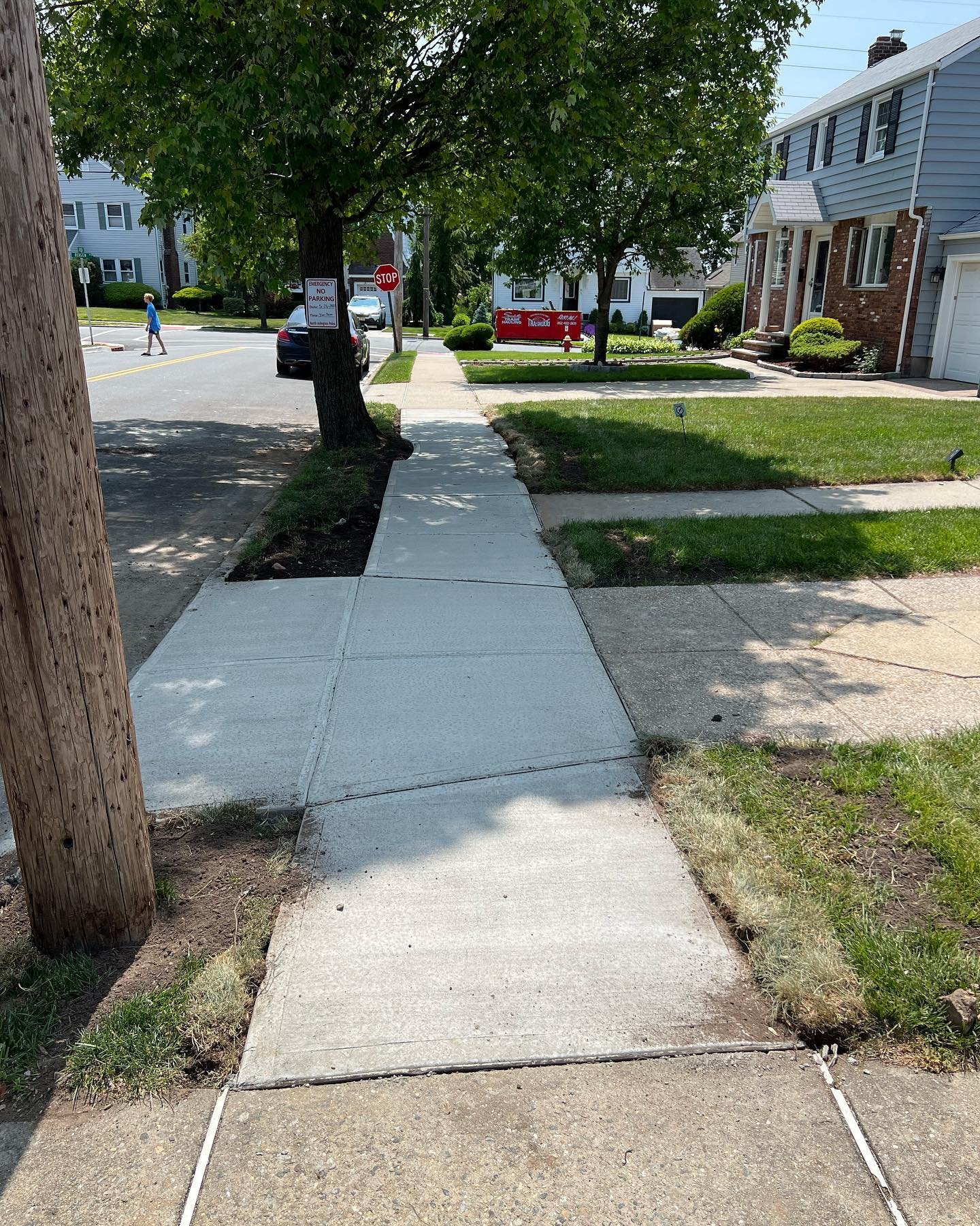 Tree stump grinding and sidewalk replacements for the Township of North Arlington!
 
Is your sidewalk damaged or lifted by a tree? Give us a call today for your free estimate at 201-390-8883.

#masonry #sidewalk #concrete #landscapeconstruction #outd