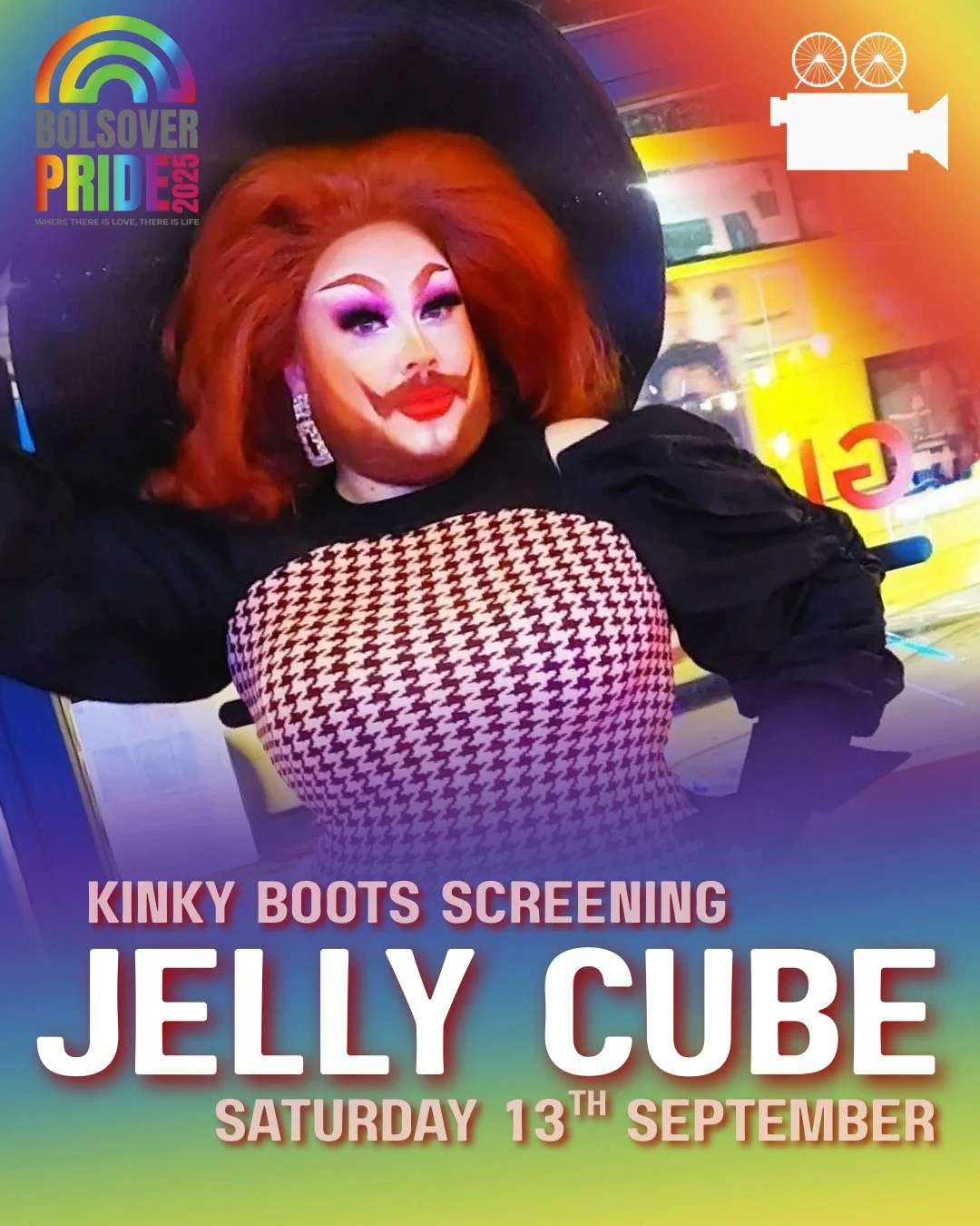 🏳️&zwj;🌈&quot;INTERNATIONAL HAIRY WOBBLING SENSATION&quot;🏳️&zwj;🌈

@jellyqb will be kicking off our evening of fabulous entertainment with a Kinky Boots themed drag performance, full to the brim with music, sparkles and maybe even some special r