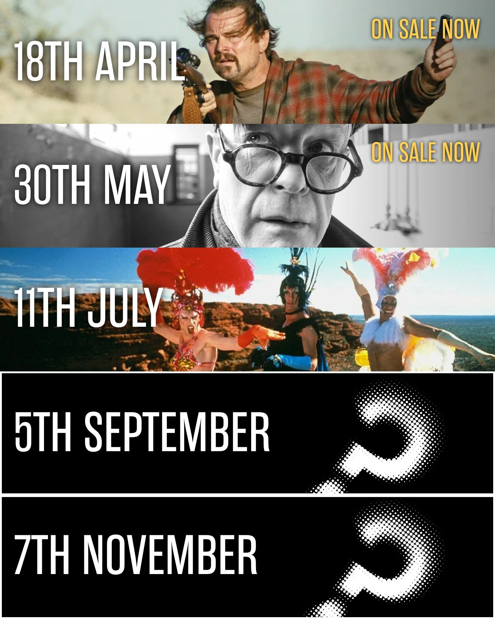 Headstocks Cinema is officially BACK for 2026 and we've got an incredible programme of events planned for you 📽🎉

🎬 18th April- One Battle After Another 
🎟ON SALE NOW 🎟
🚿30th May - Fred at the Pit Head Baths ft. Shirebrook Miners' Welfare B Ban