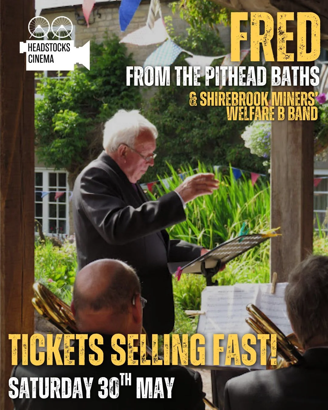 Tickets are selling fast for our next event on Saturday 30th May! 🚨

We've got a packed evening for you, full of laughter, drama and music!

⭐Ray Castleton as Fred From the Pithead Baths
⭐Shirebrook Miners' Welfare B Band
⭐Delicious Food from @kelly