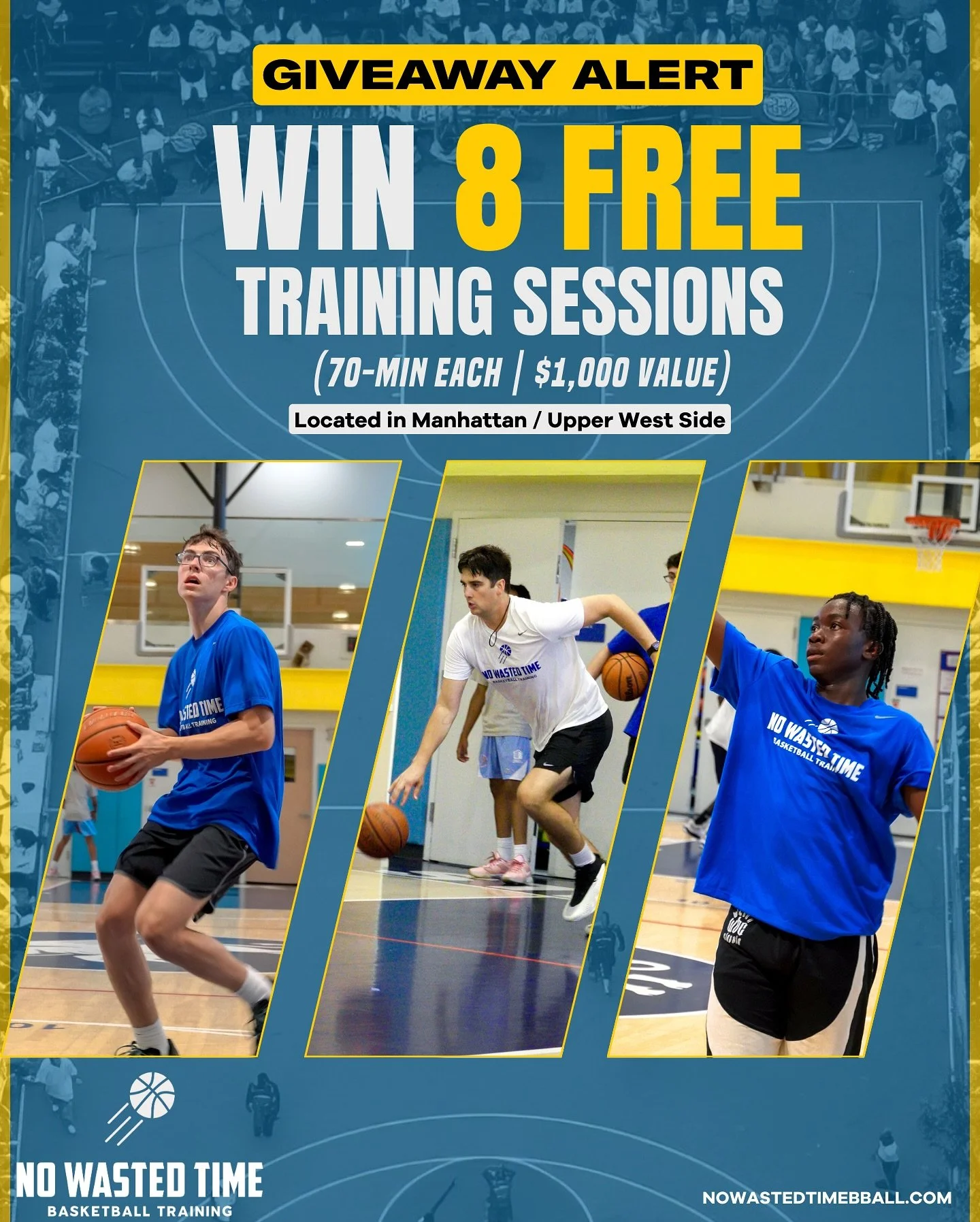 🚨🏀 NWT Giveaway! 🏀🚨

Here&rsquo;s how to enter ⬇️

1️⃣ Fill out the form (link in bio) &mdash; you&rsquo;re in!
2️⃣ Repost this post &amp; DM us a screenshot for an extra entry 📲
3️⃣ Share with your friends/teammates &mdash; if they win, YOU win