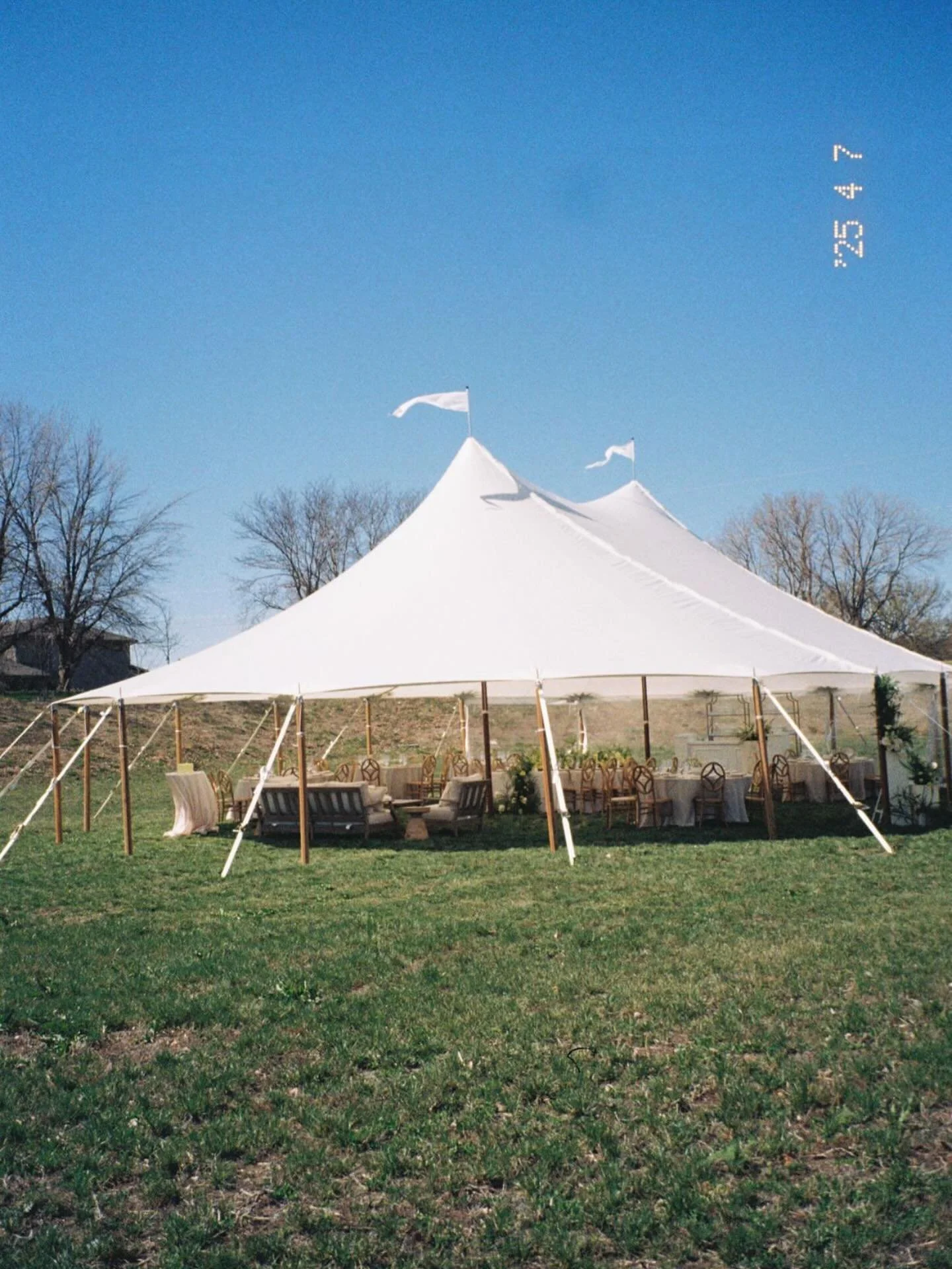 Sailcloth on film ⚓️📷

Photographer @madison.michelle.photography 
Venue @zeniaomaha 
Planning + design @ryleepaigeevents 
#sailclothtent #tentrental #nebraska #sailclothtentwedding