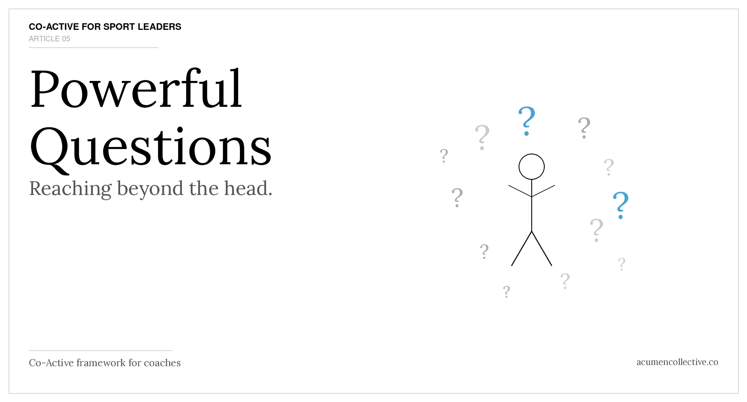 Powerful Questions