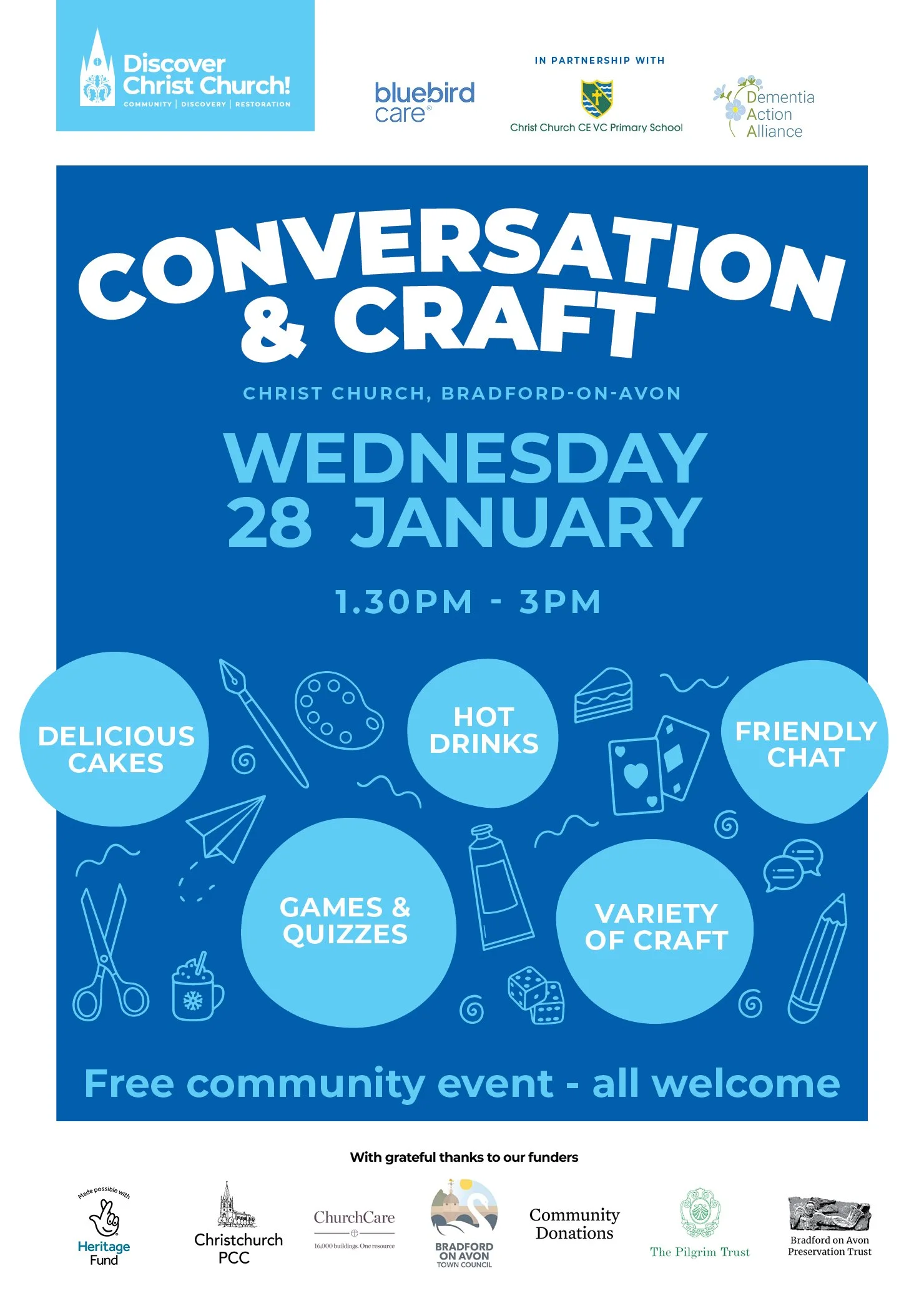 Conversation and Craft - Collage Fun! 