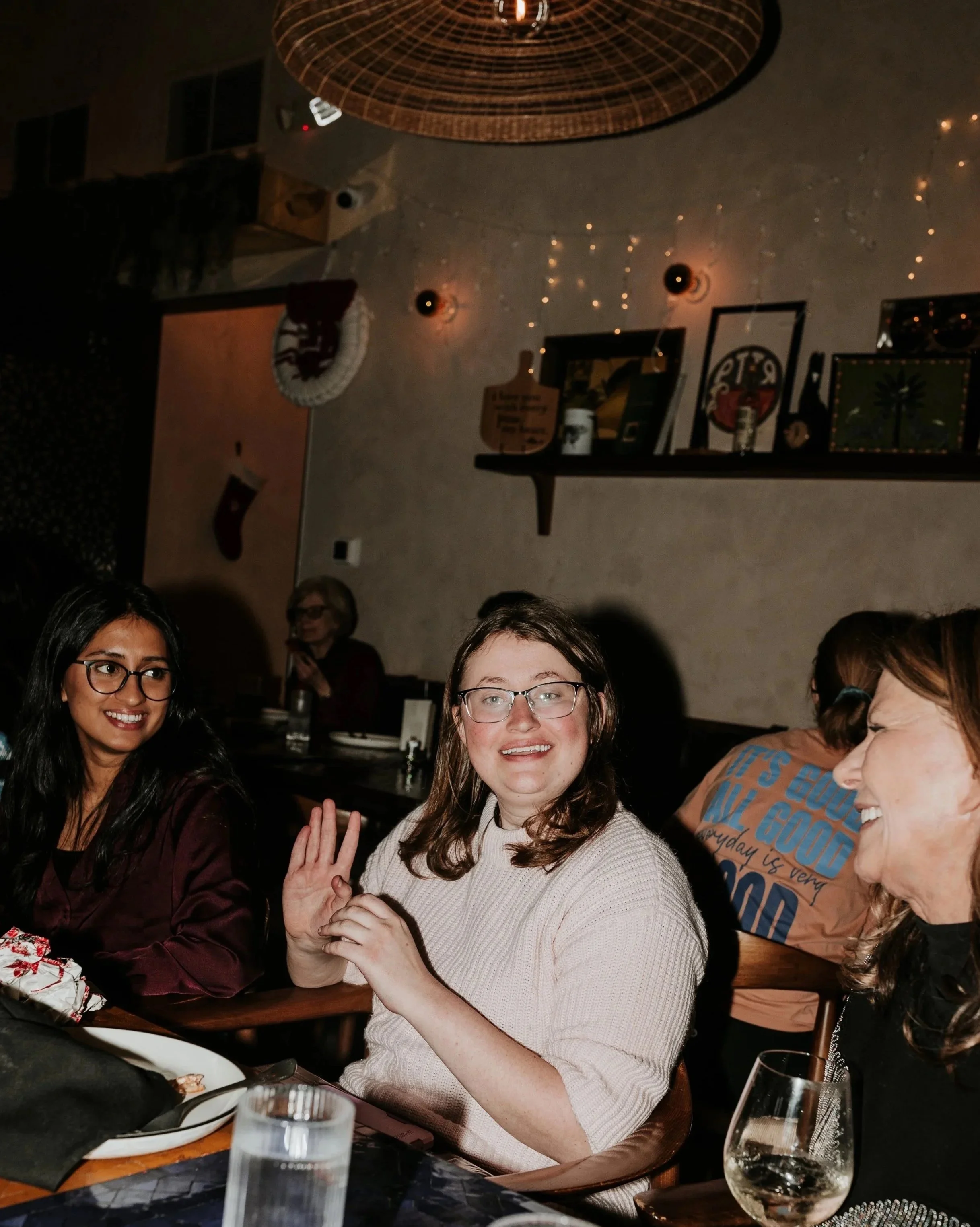 Guests enjoying their time at Pizza To The Rescue for Trivia Tuesday